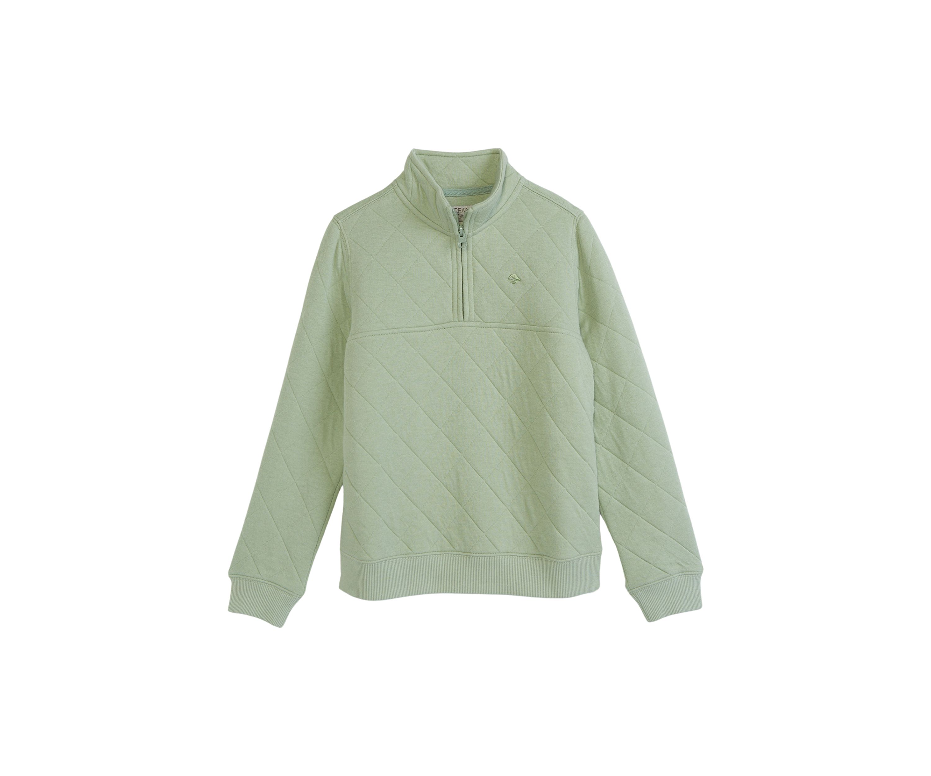 Boys 4-7 Quilted 1/4 Zip Pullover