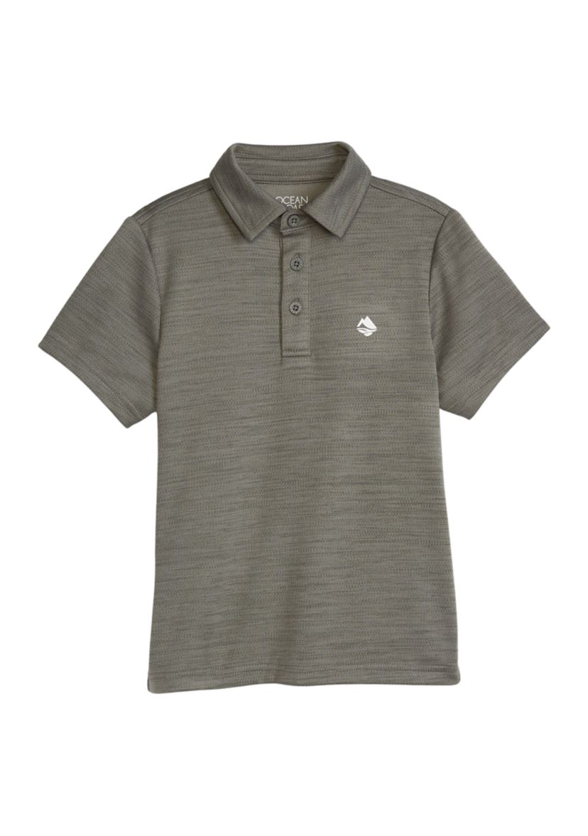 Boys 4-7 Short Sleeve Fishing Polo Shirt