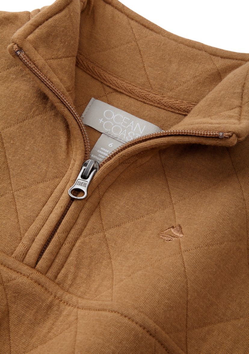 Boys 4-7 Quarter Zip Pullover