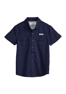 Ocean + Coast® Boys 8-20 Short Sleeve Fishing Shirt
