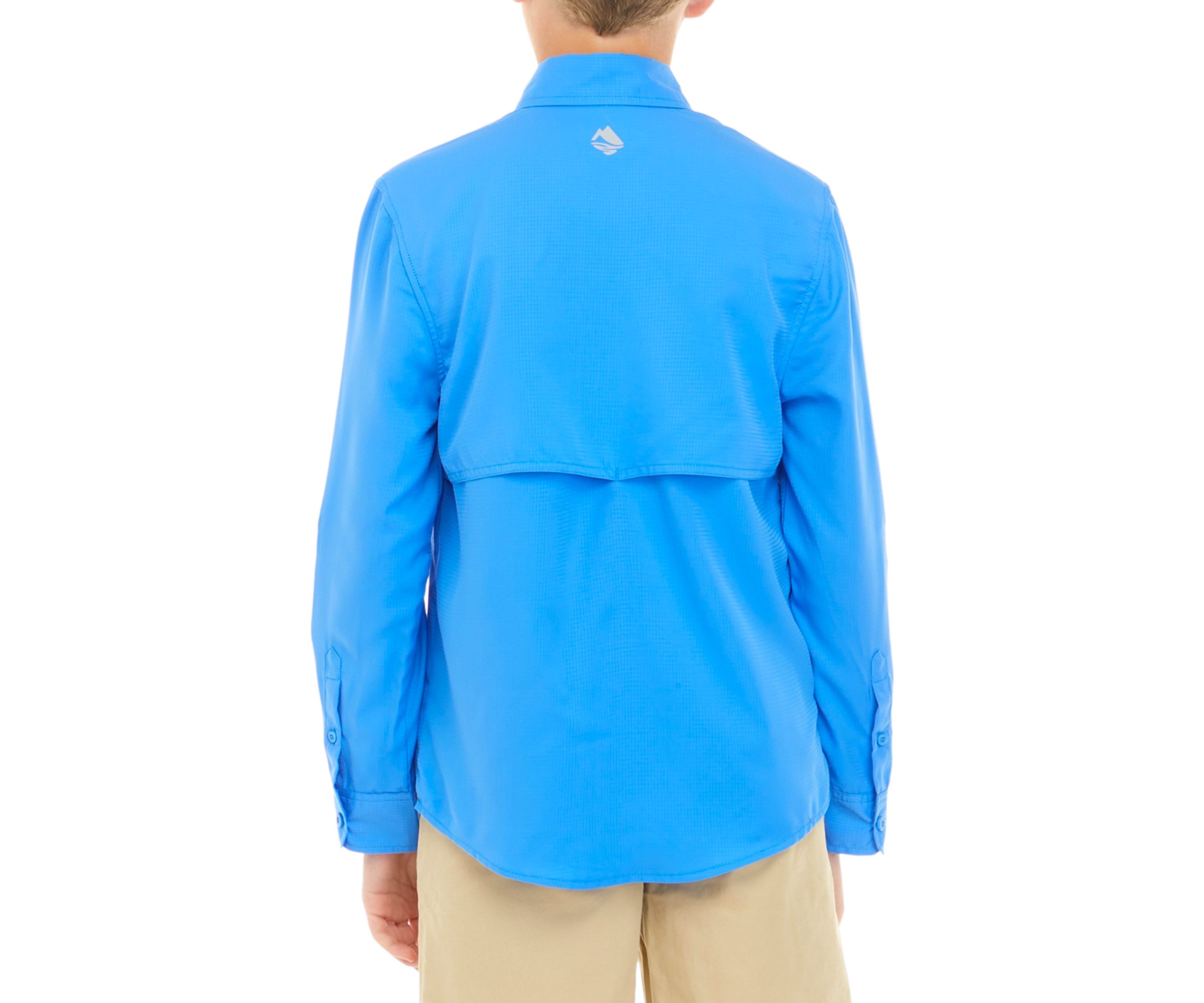 Boys 8-20 Long Sleeve Fishing Shirt