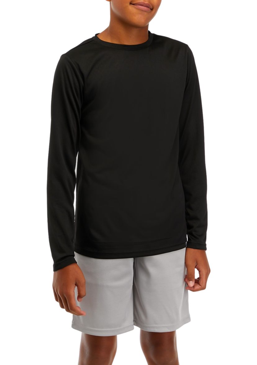 Boys 8-20 Long Sleeve Crew Neck T-Shirt