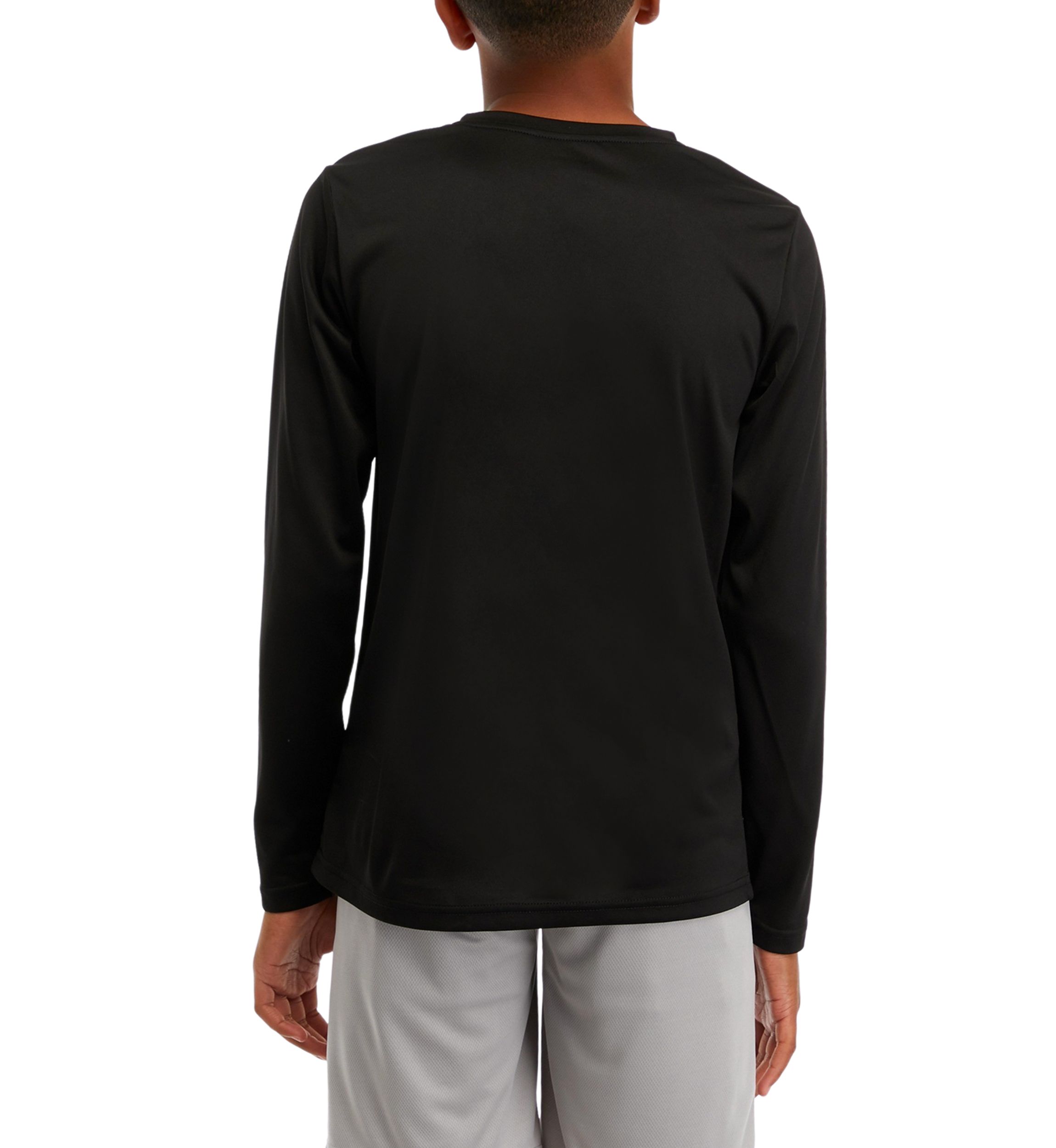 Boys 8-20 Long Sleeve Crew Neck T-Shirt