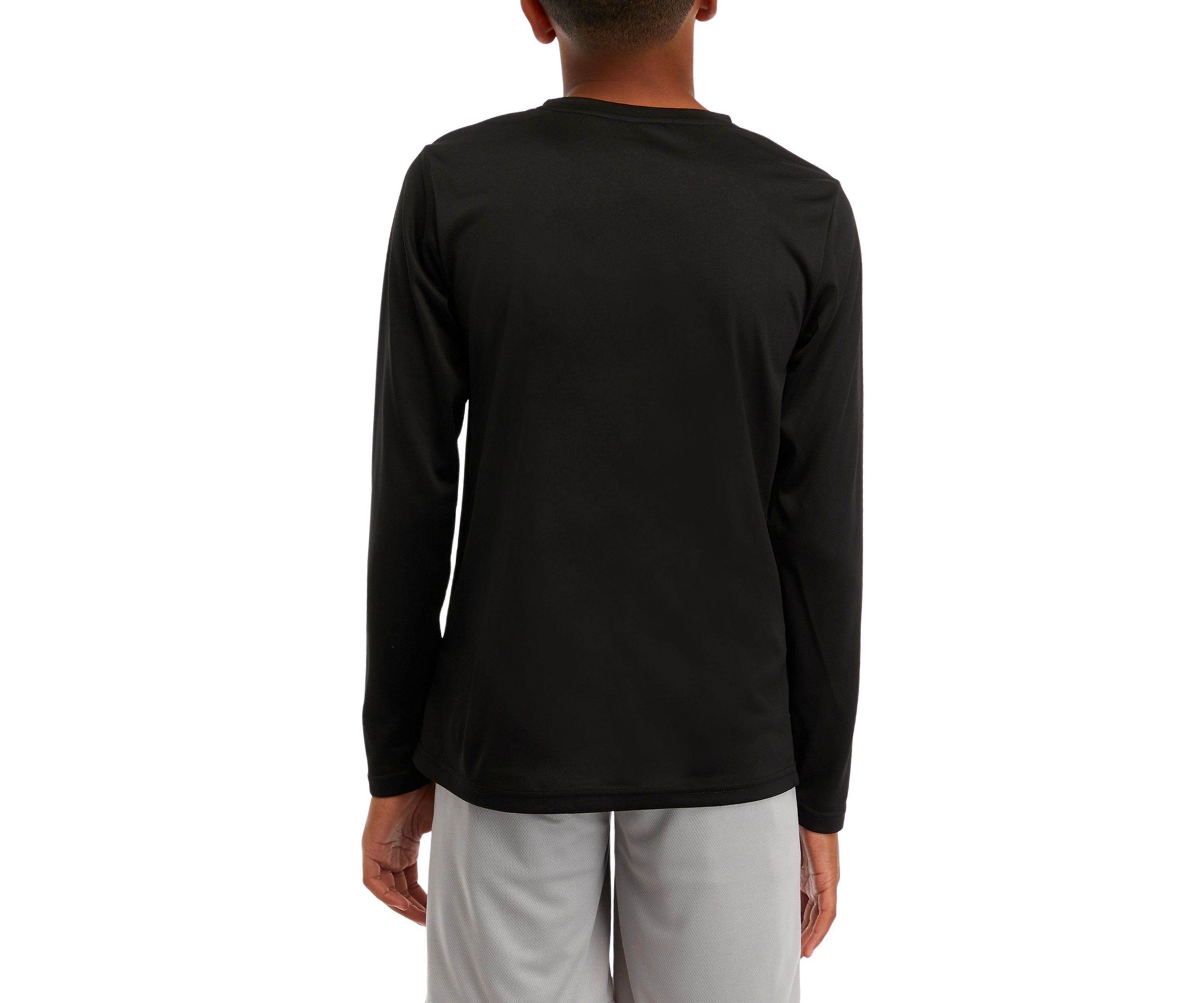 Boys 8-20 Long Sleeve Crew Neck T-Shirt