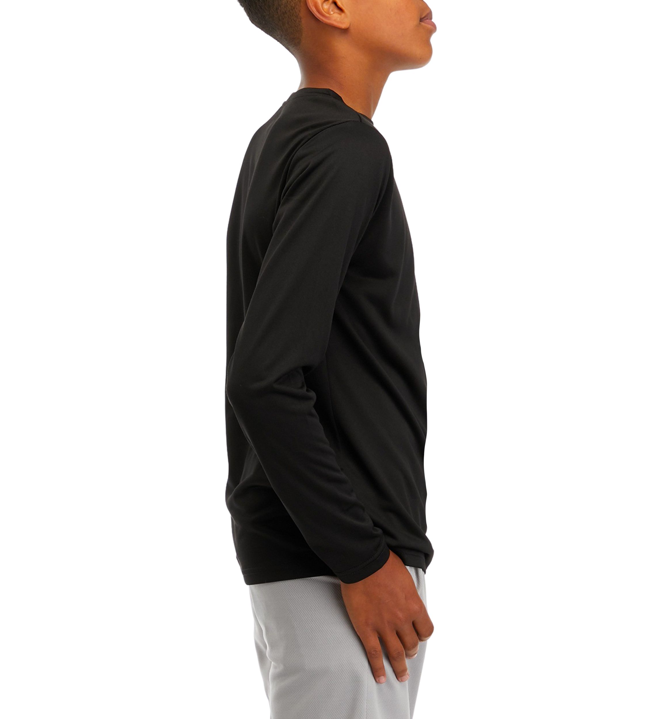 Boys 8-20 Long Sleeve Crew Neck T-Shirt