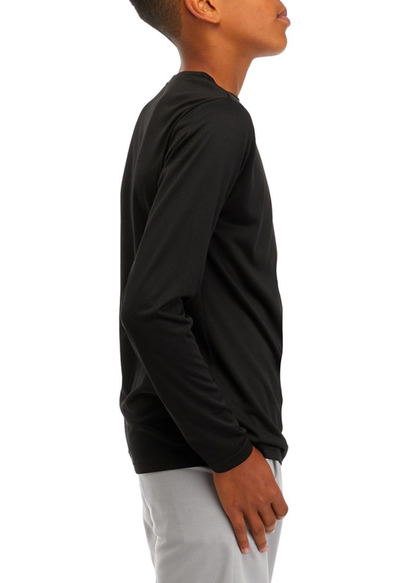 Boys 8-20 Long Sleeve Crew Neck T-Shirt