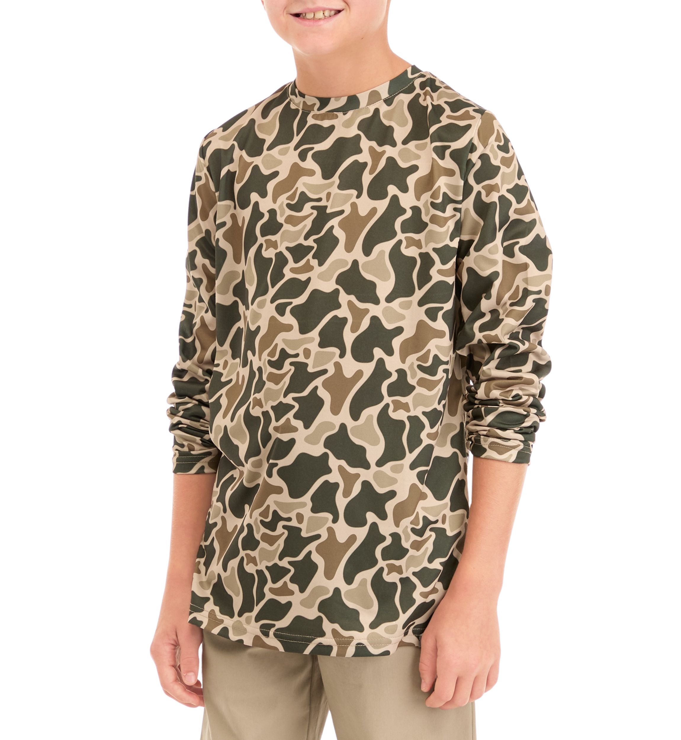 Boys 8-20 Printed Long Sleeve T-Shirt