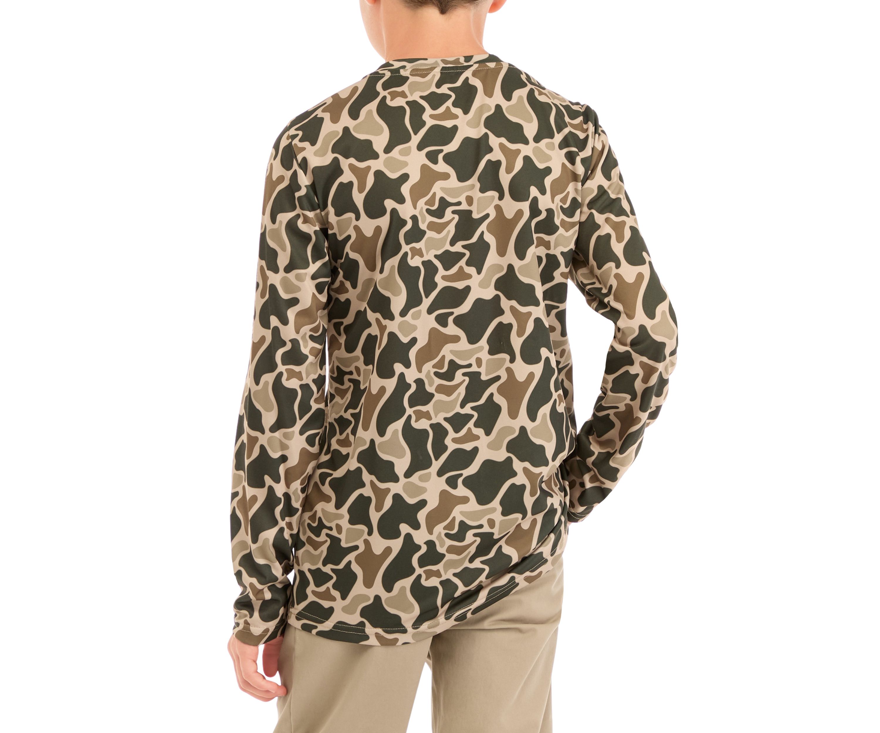 Boys 8-20 Printed Long Sleeve T-Shirt