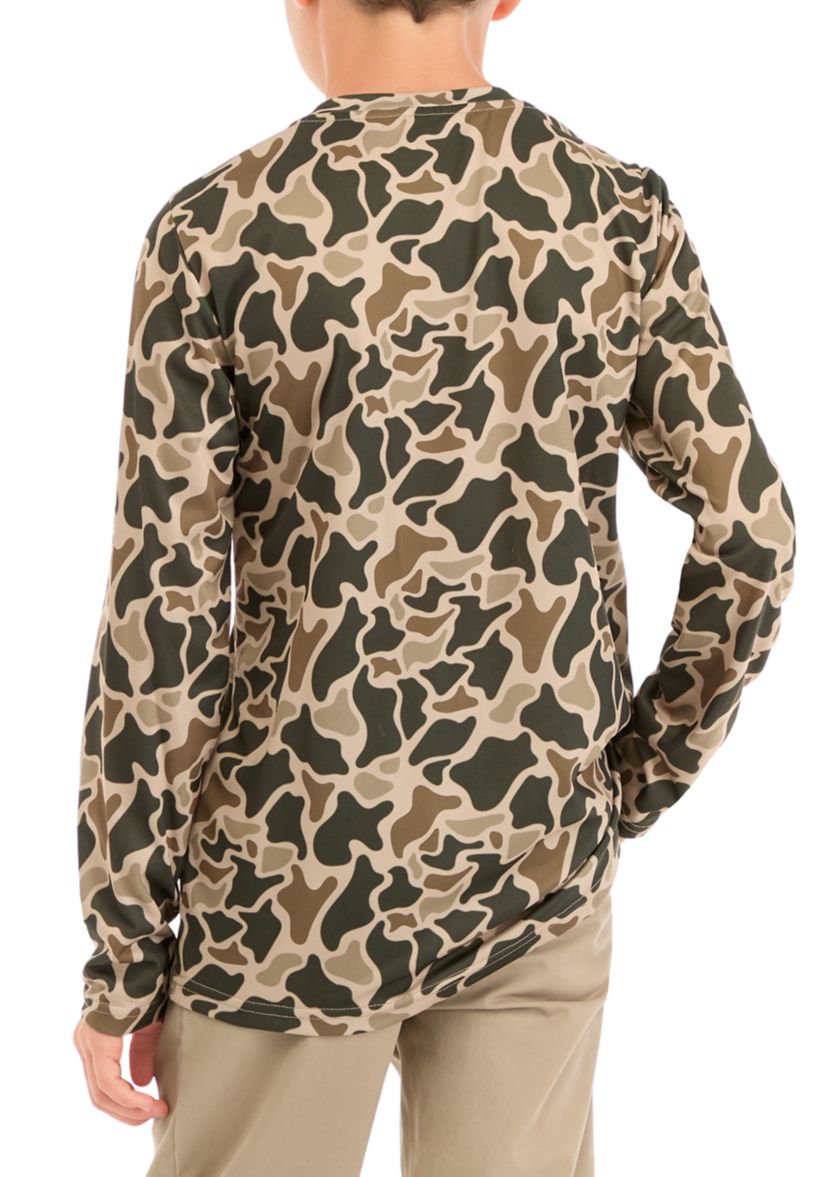 Boys 8-20 Printed Long Sleeve T-Shirt