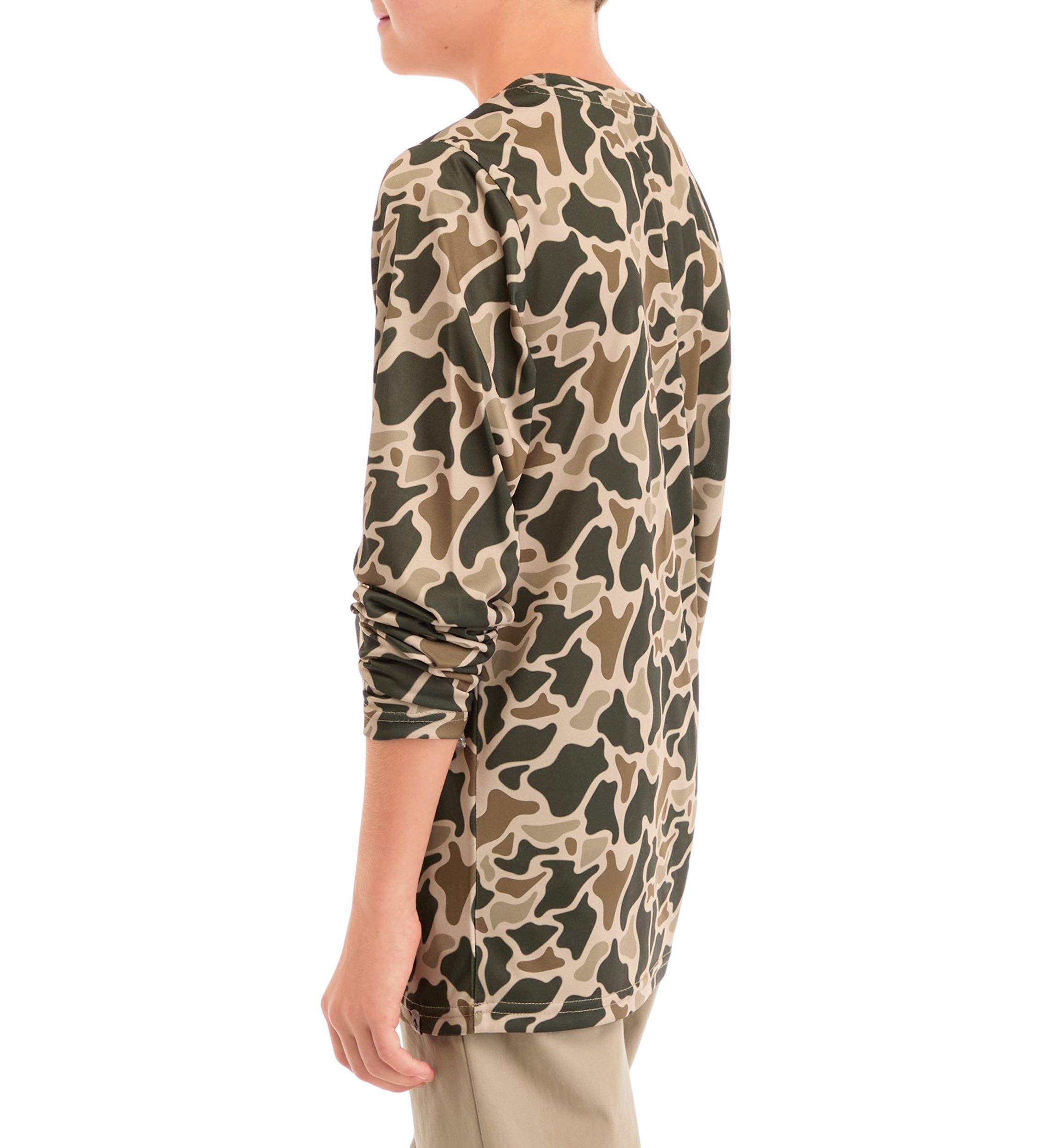 Boys 8-20 Printed Long Sleeve T-Shirt