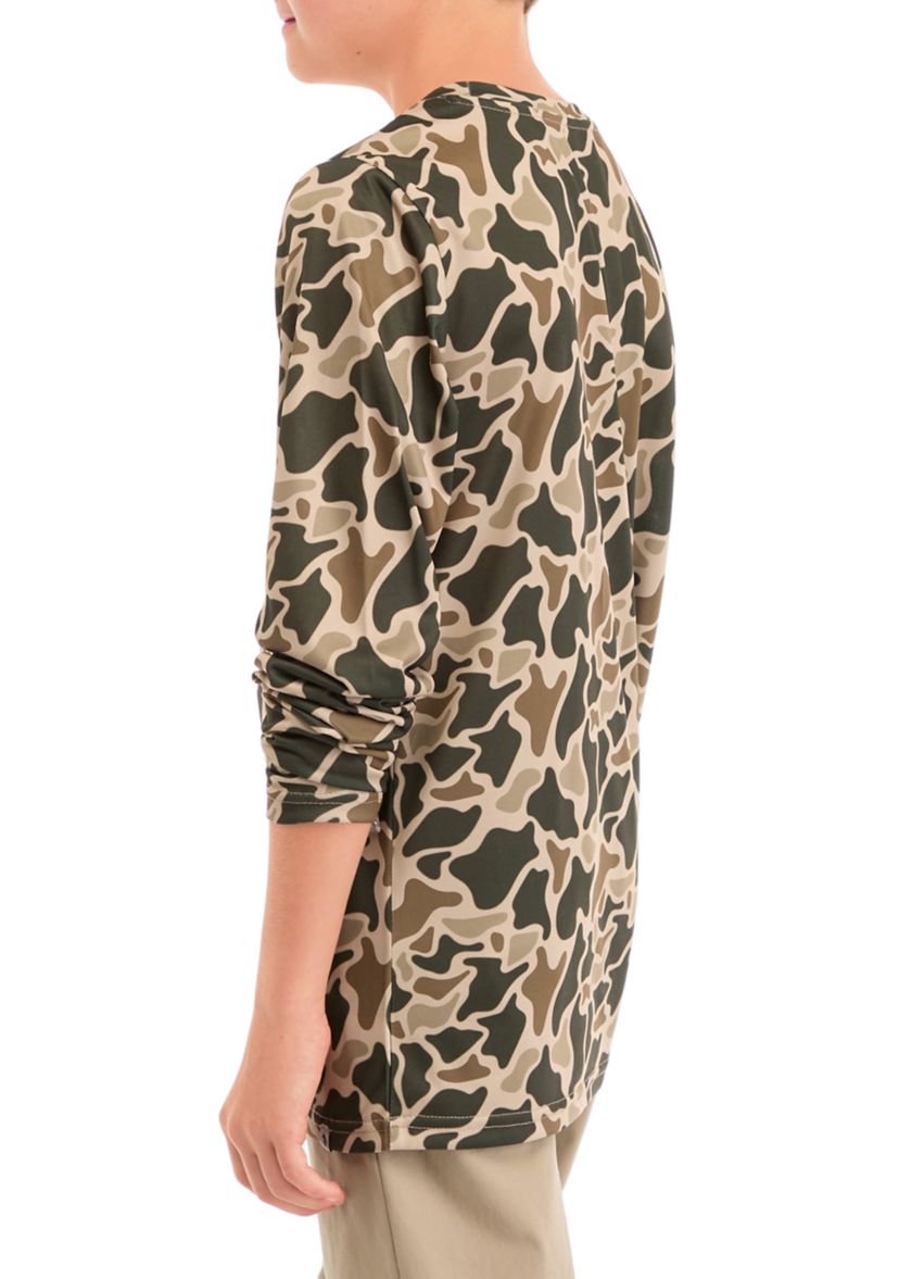 Boys 8-20 Printed Long Sleeve T-Shirt
