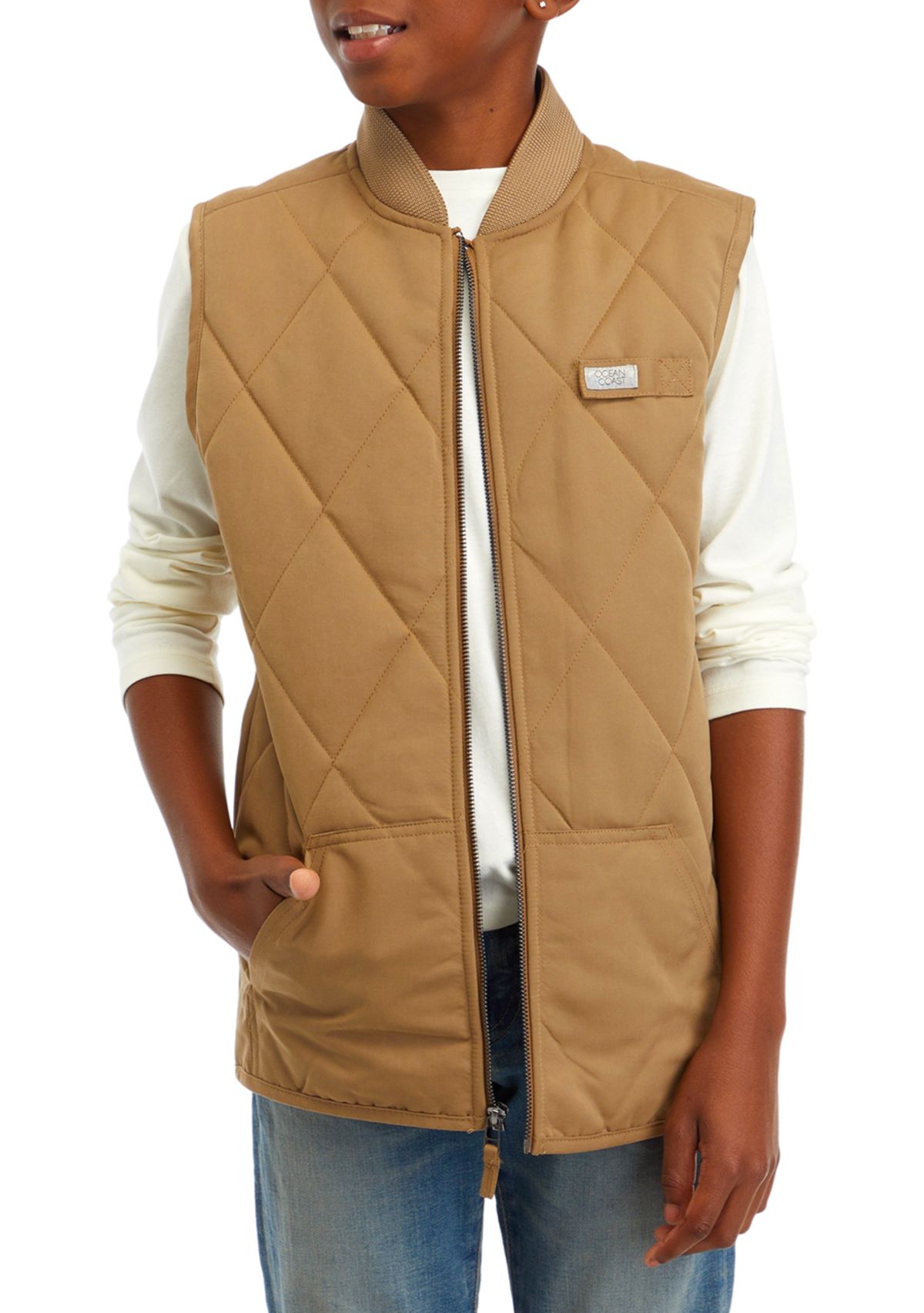 Boys 8-20 Quilted Vest