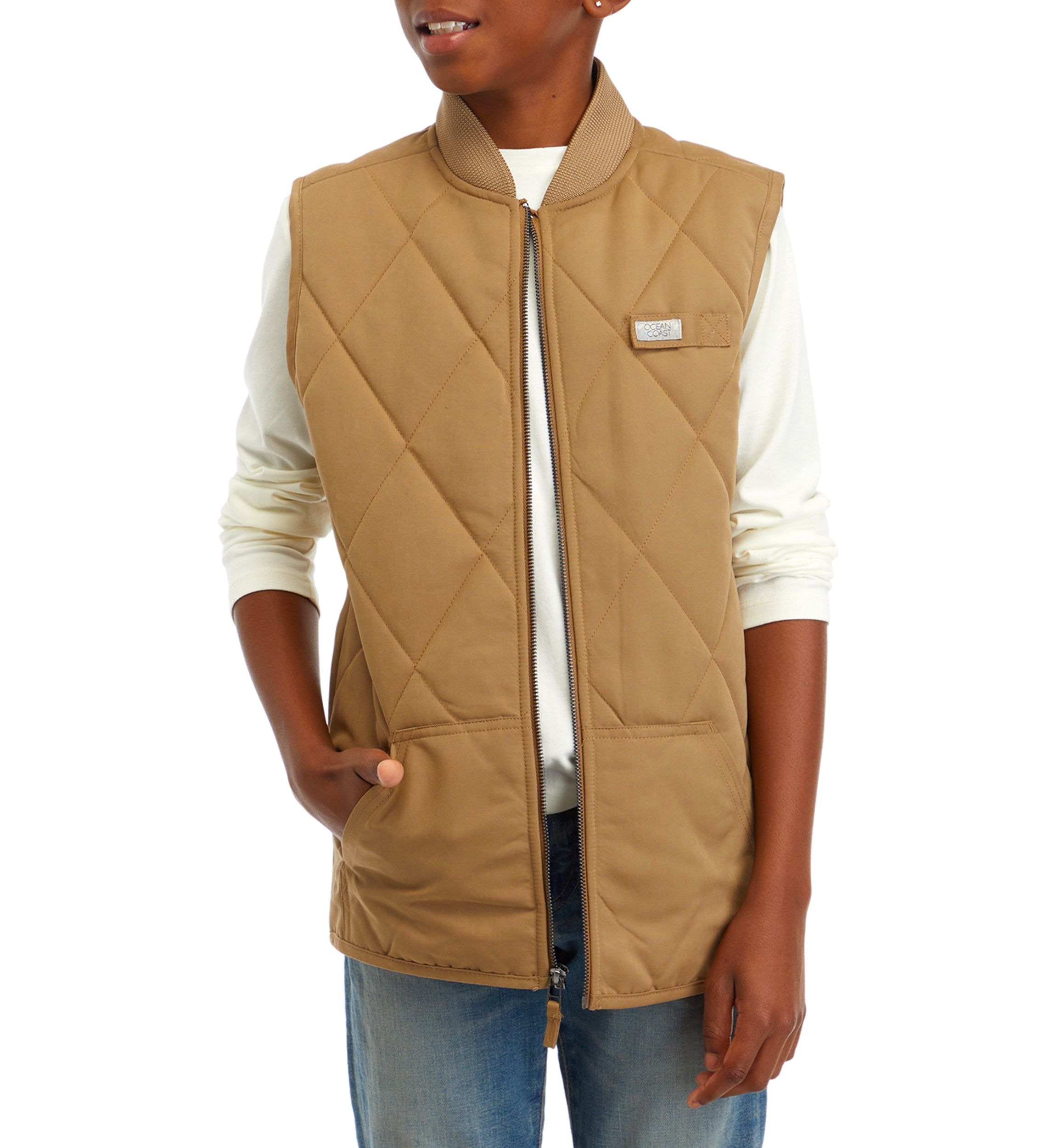 Boys 8-20 Quilted Vest