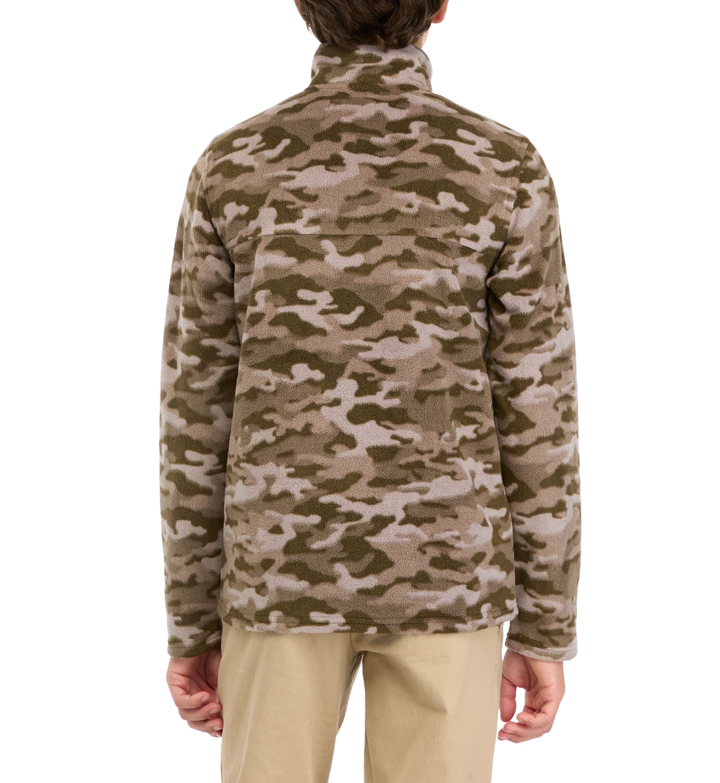 Boys 8-20 Printed Microfleece Jacket 