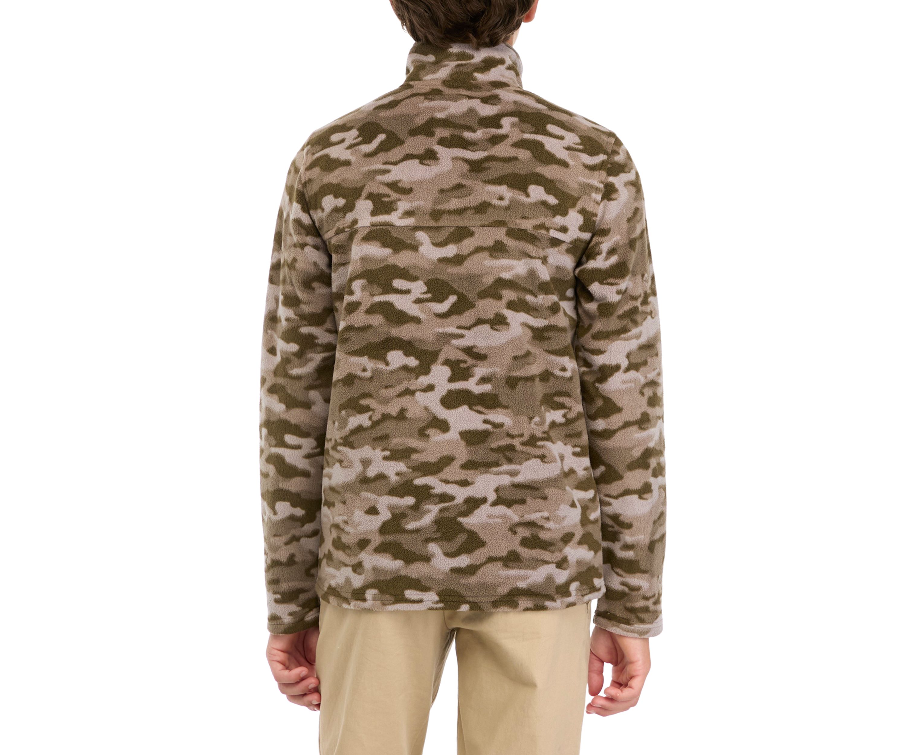 Boys 8-20 Printed Microfleece Jacket 