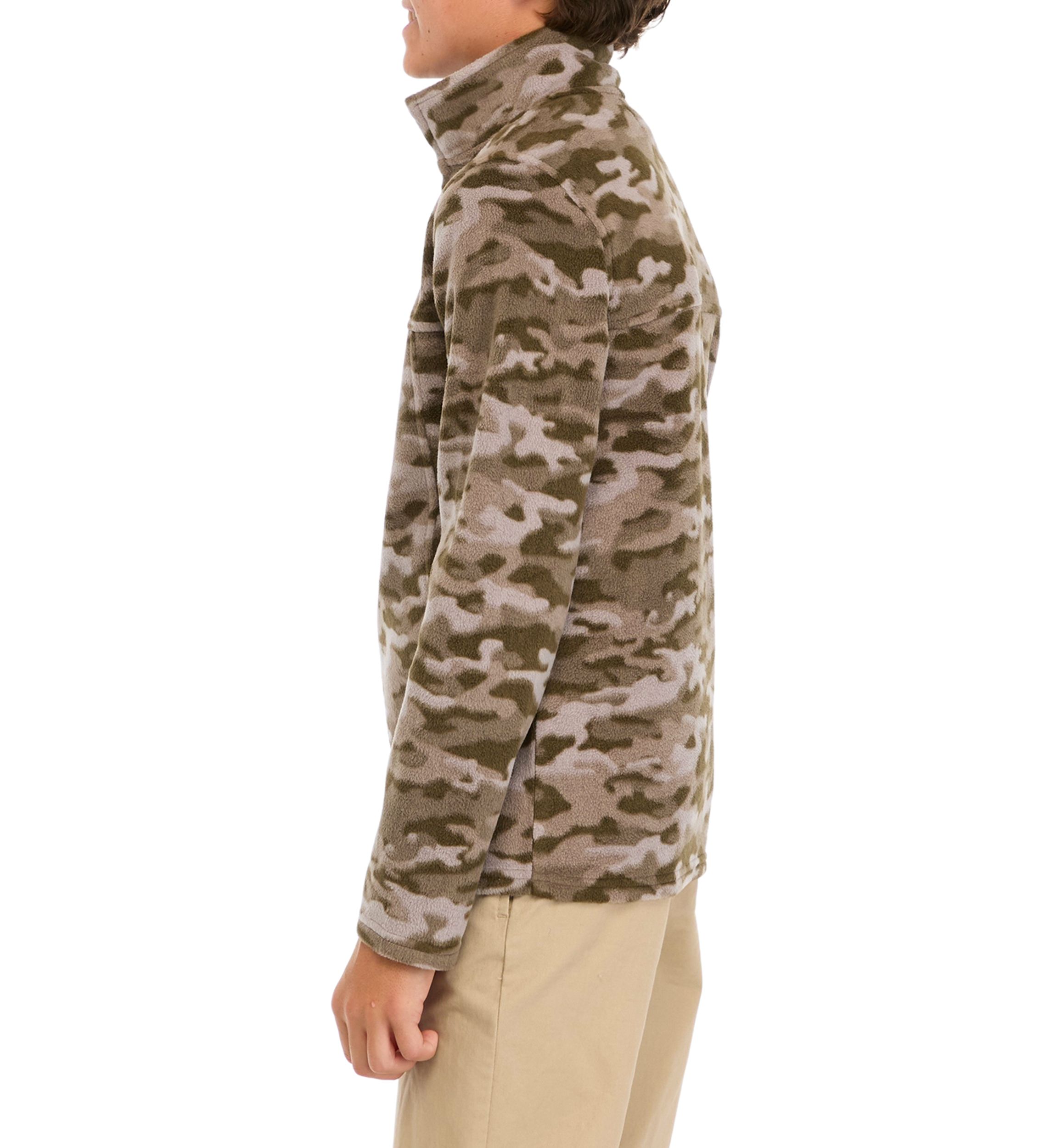 Boys 8-20 Printed Microfleece Jacket 