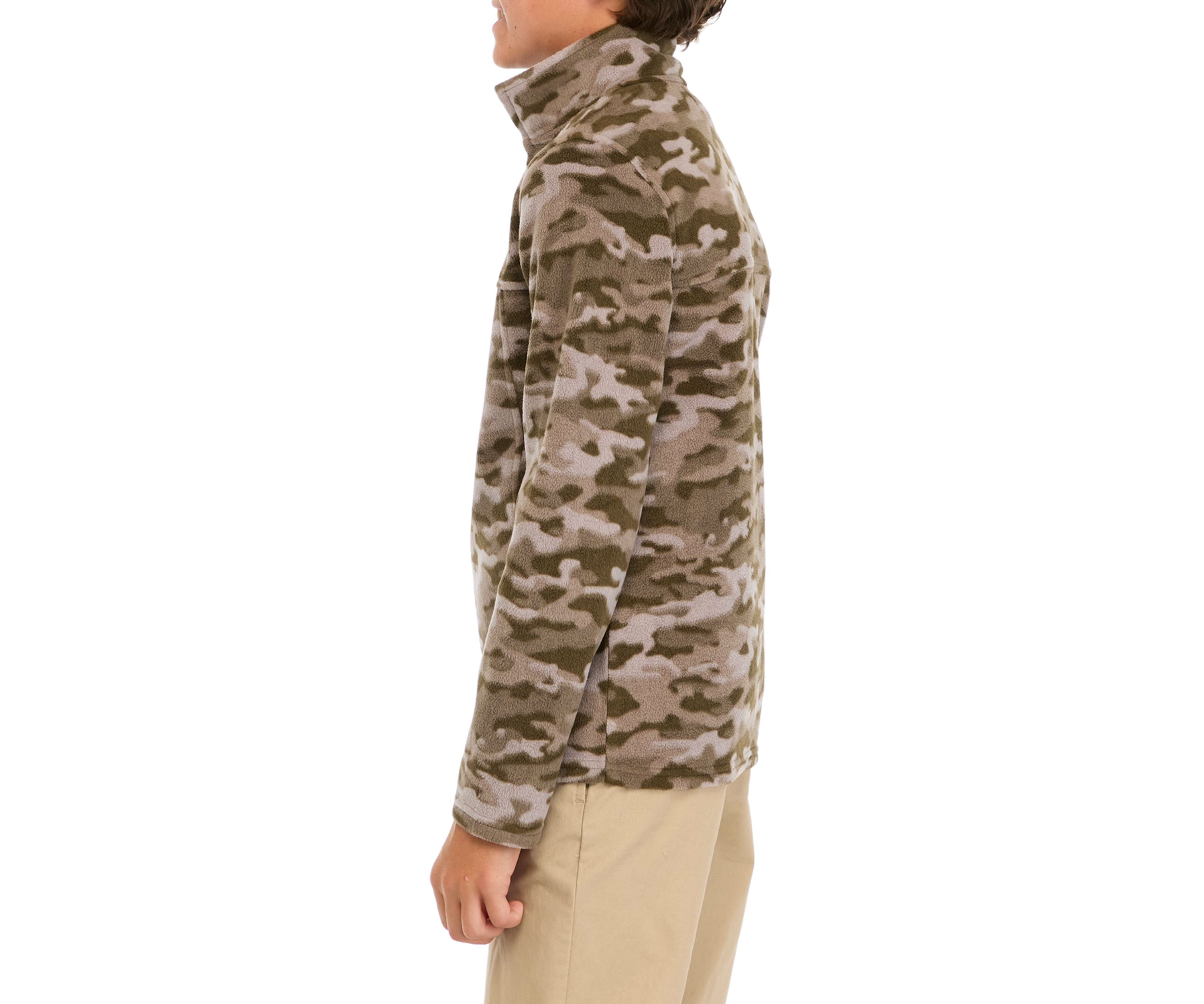 Boys 8-20 Printed Microfleece Jacket 