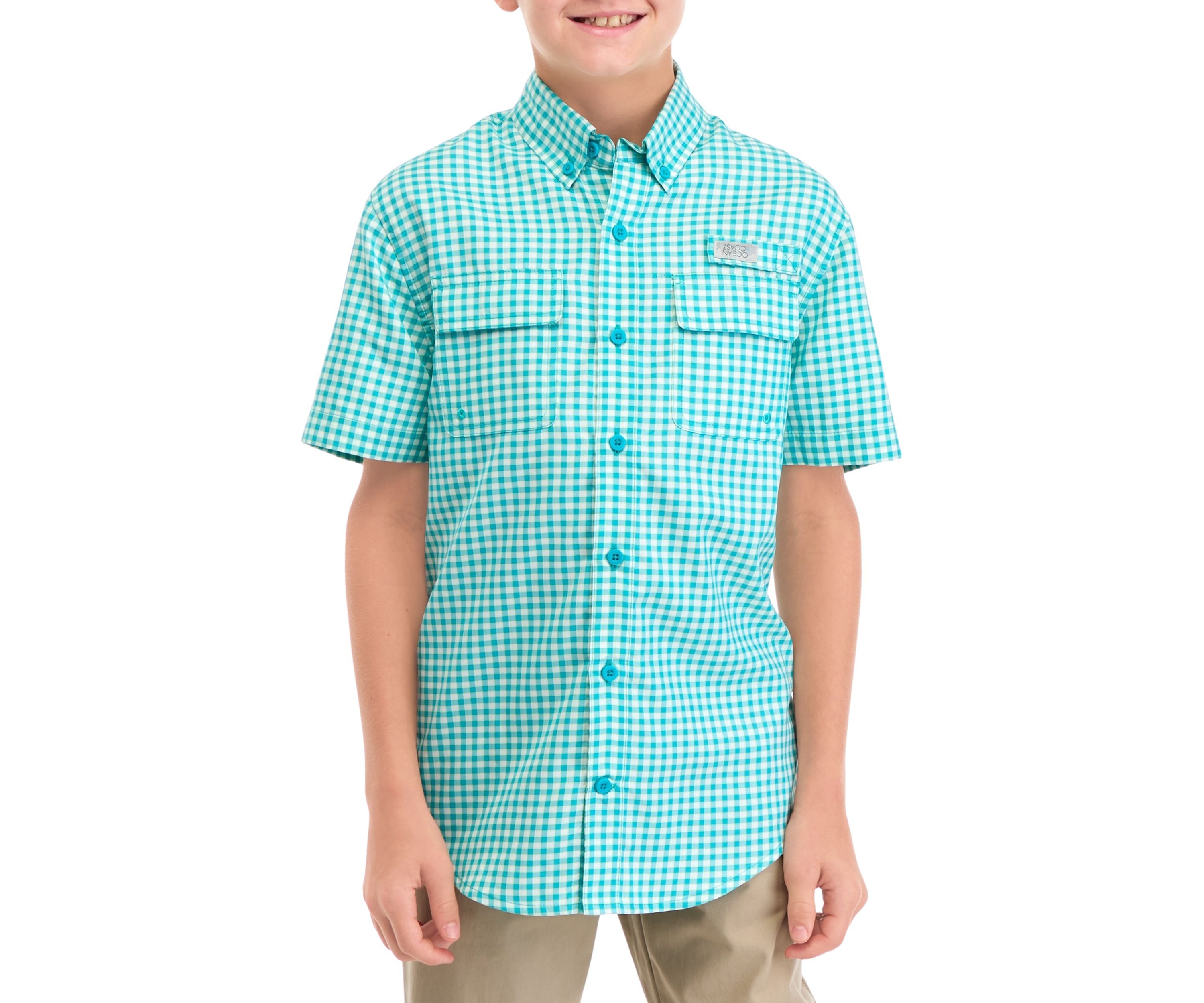 Boys 8-20 Yarn Dyed Fishing Shirt