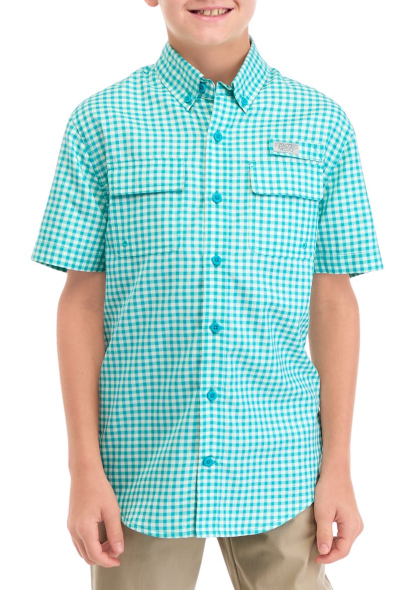Boys 8-20 Yarn Dyed Fishing Shirt
