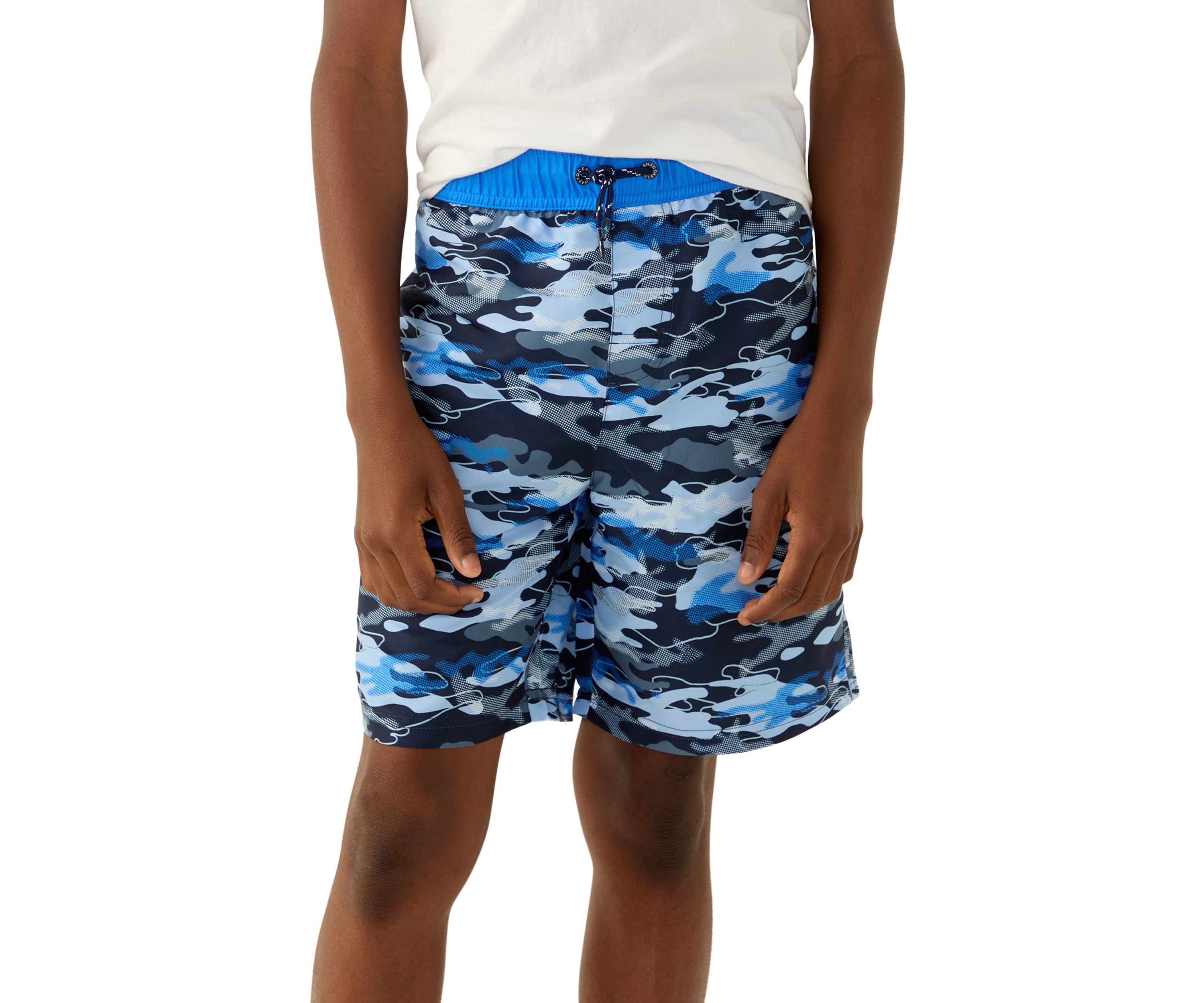 Boys 8-20 Printed Swim Trunks