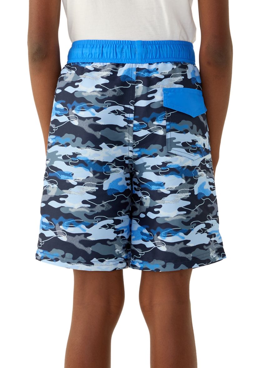 Boys 8-20 Printed Swim Trunks