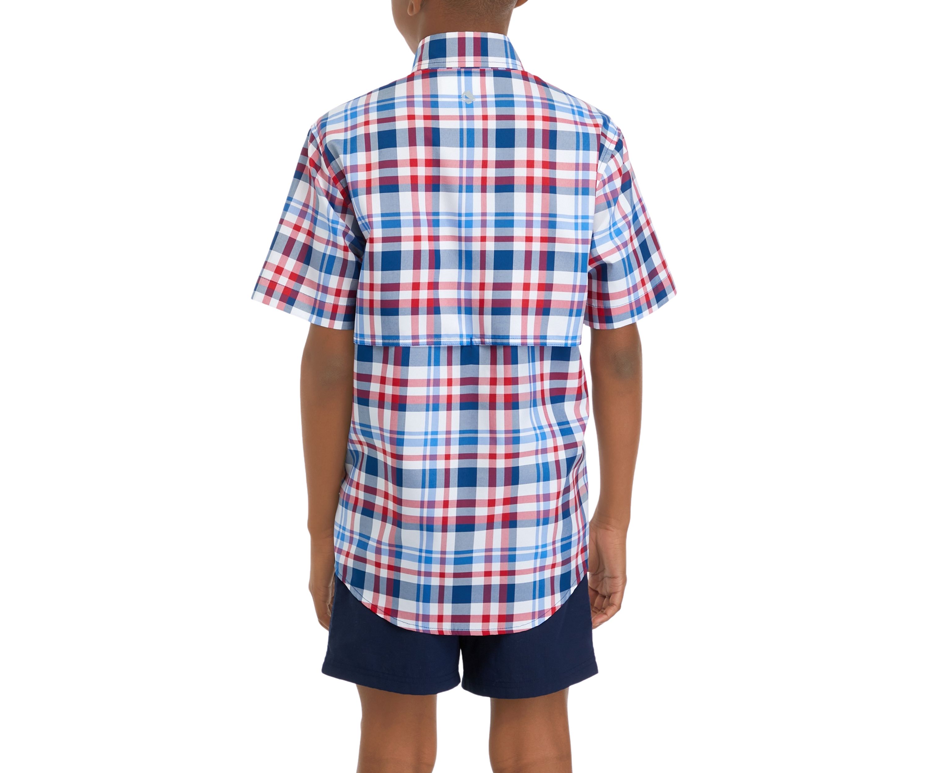 Boys 8-20 Printed Fishing Shirt