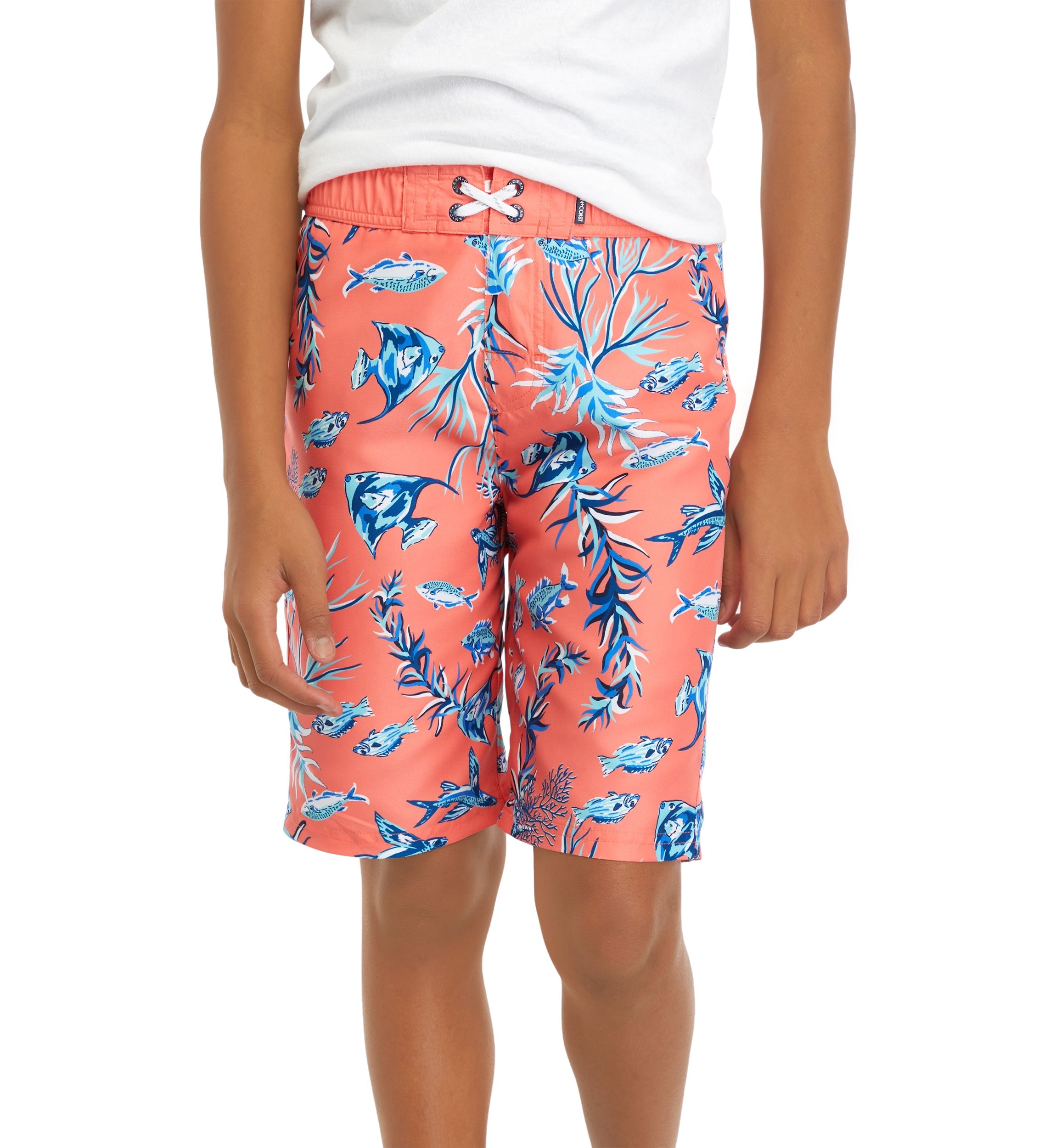 Boys 8-20 Printed Swim Trunks