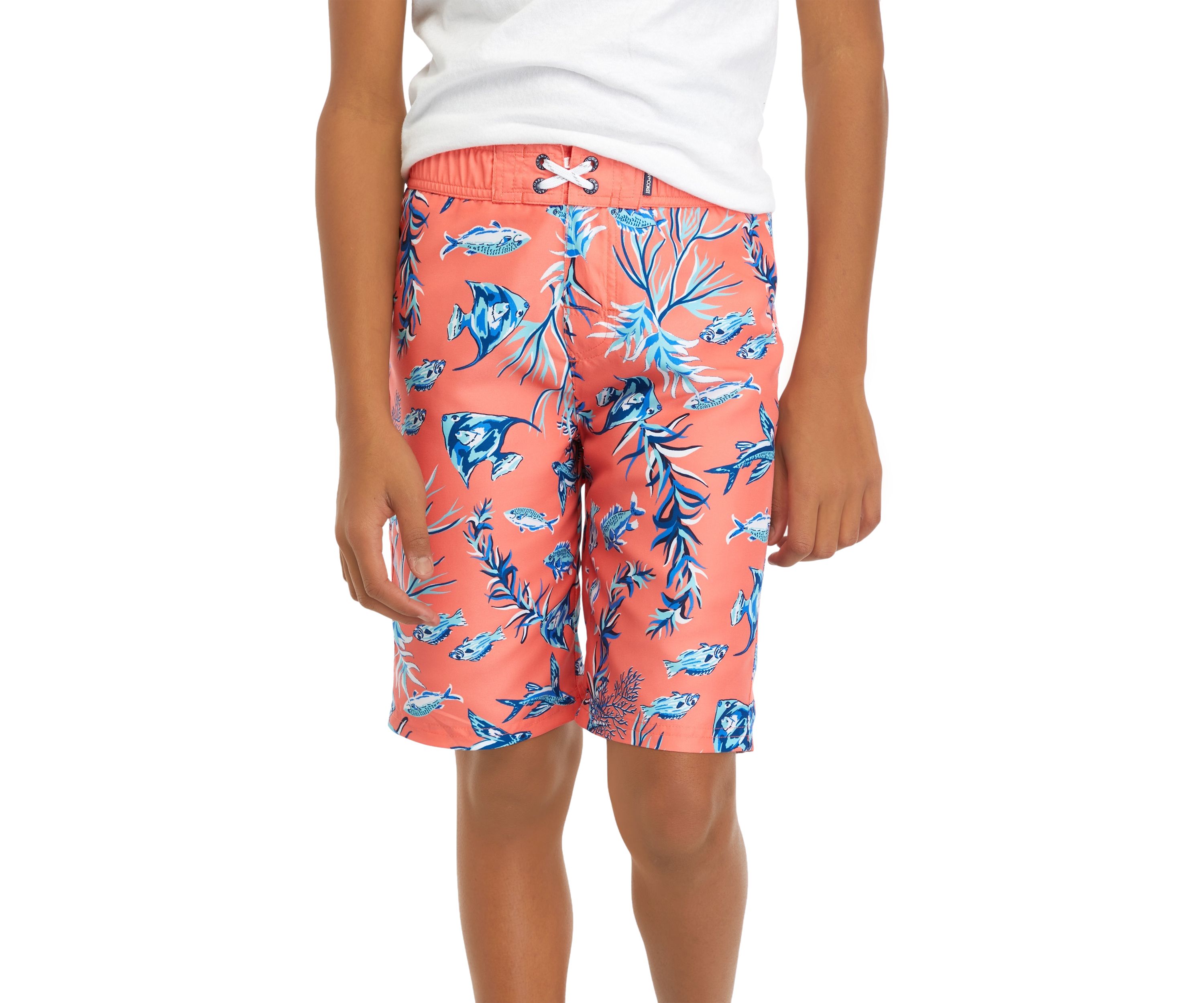 Boys 8-20 Printed Swim Trunks