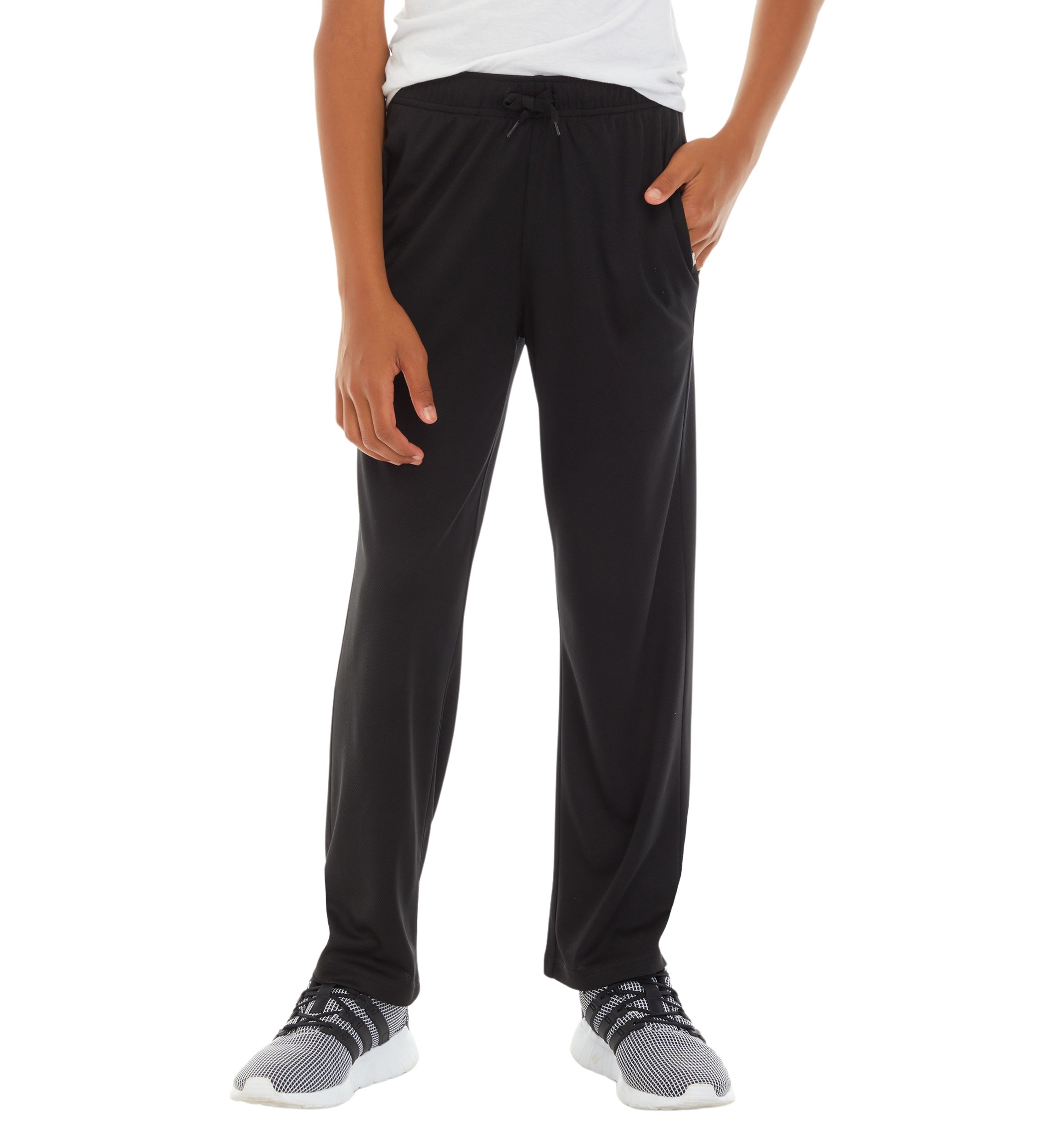 Boys 8-20 Solid Mesh Pants