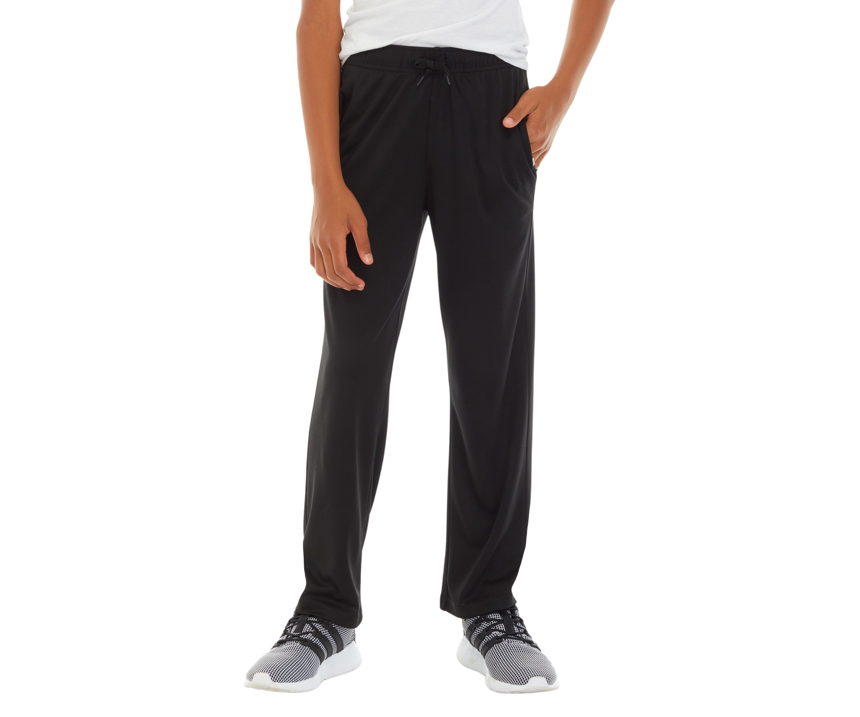 Boys 8-20 Solid Mesh Pants