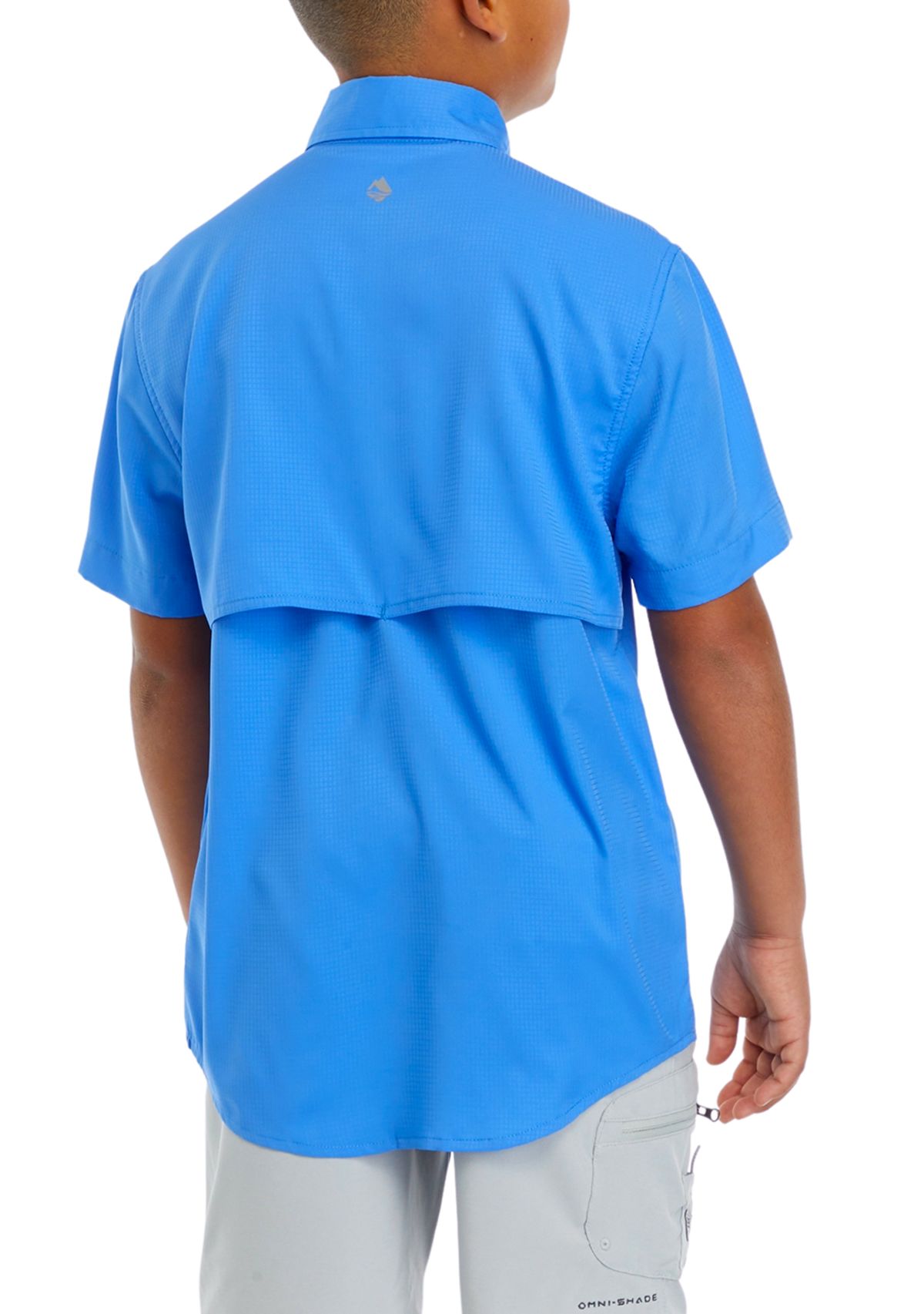 Boys 8-20 Short Sleeve Fishing Shirt
