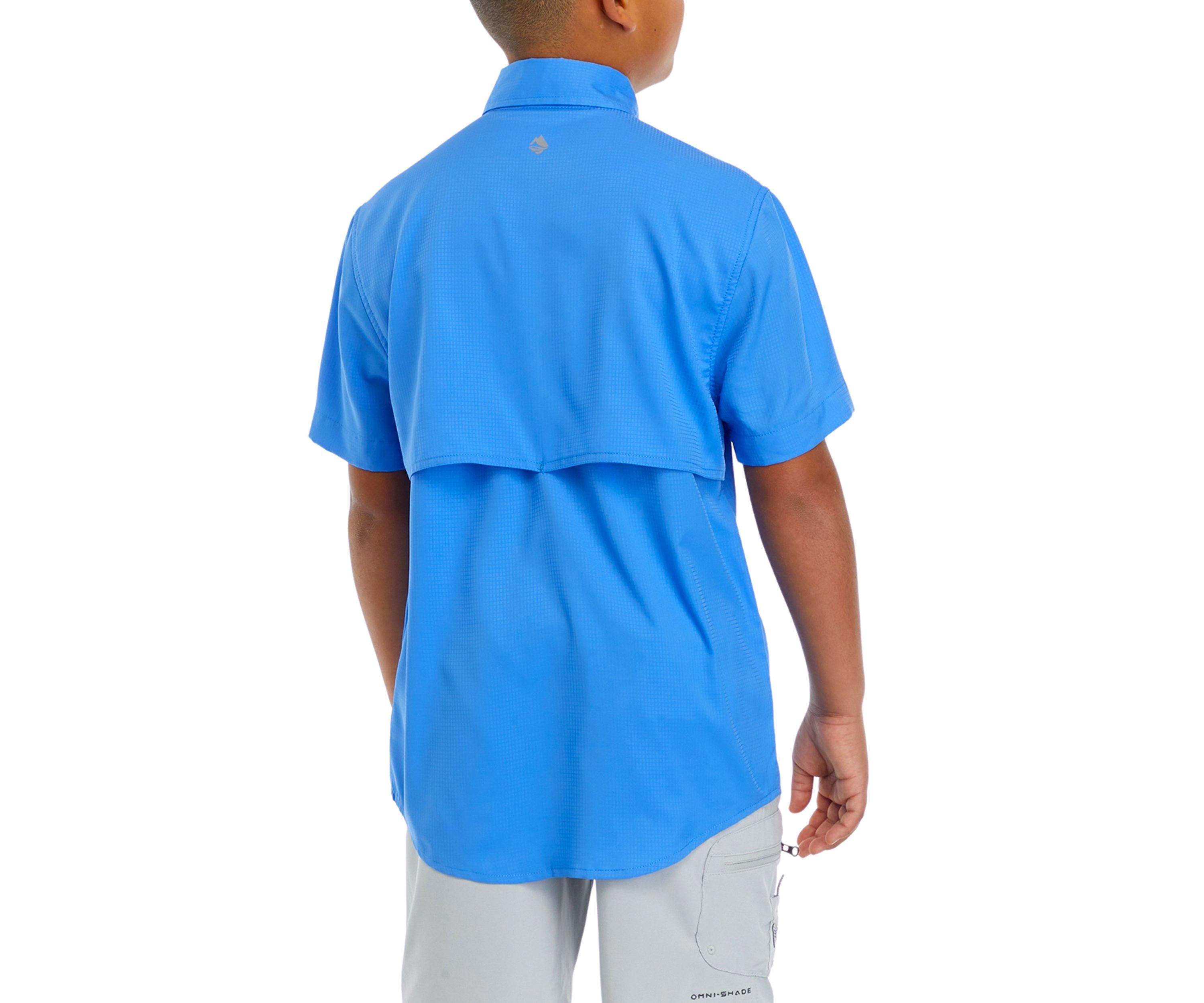 Boys 8-20 Short Sleeve Fishing Shirt
