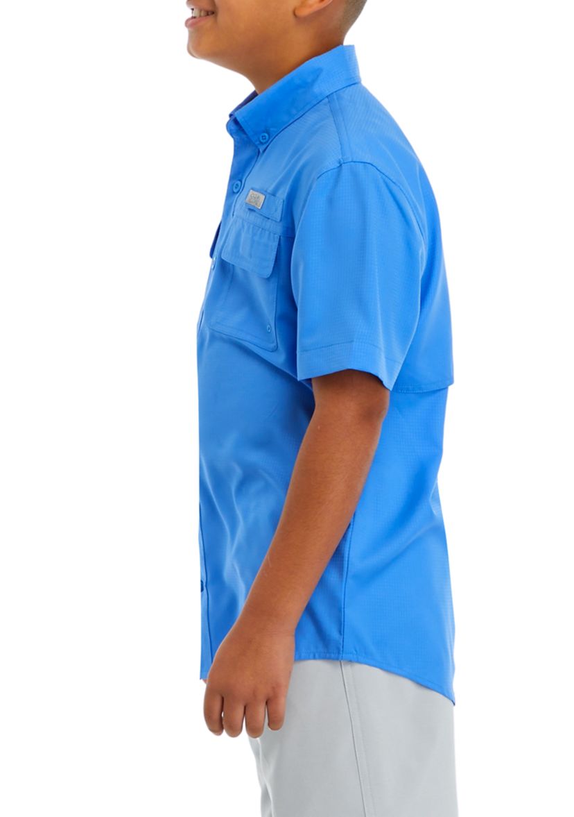 Boys 8-20 Short Sleeve Fishing Shirt