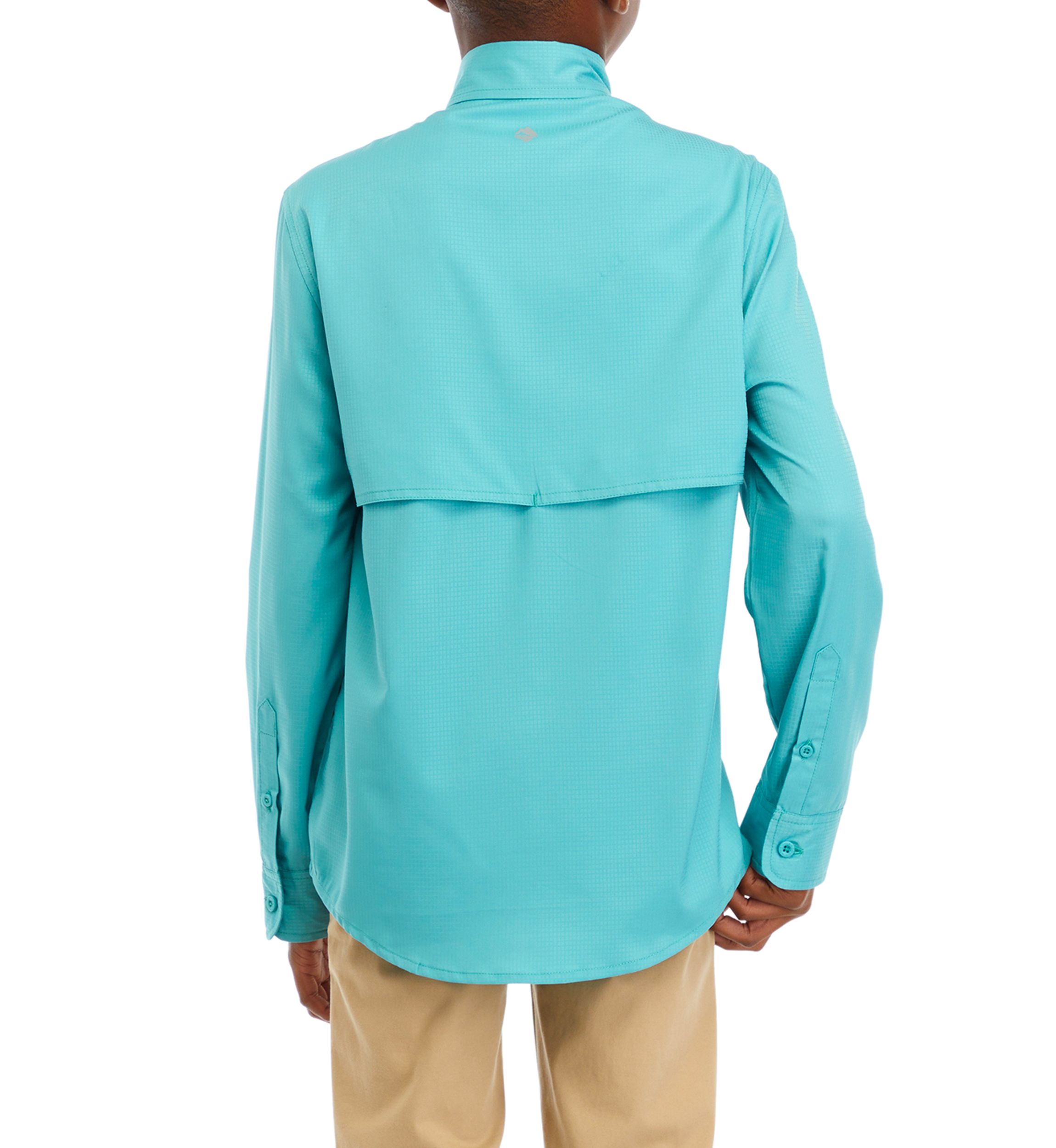 Long Sleeve Solid Fishing Shirt 