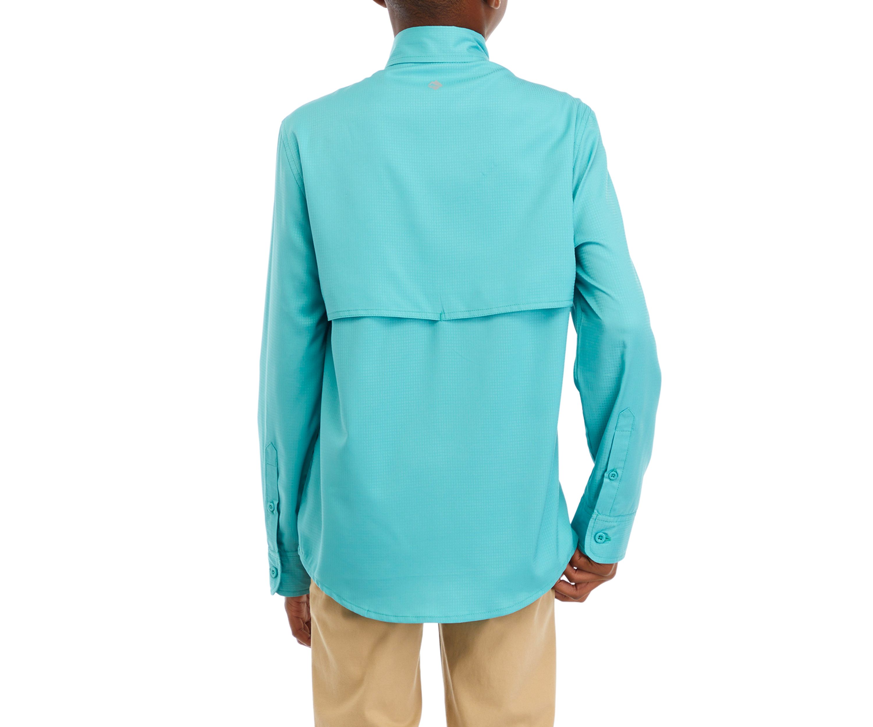 Long Sleeve Solid Fishing Shirt 