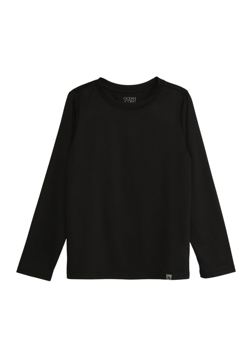 Boys 4-7 Long Sleeve Crew Neck T-Shirt