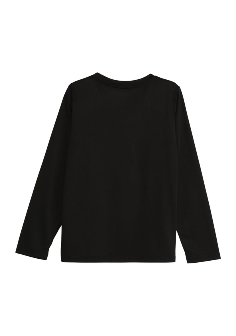 Boys 4-7 Long Sleeve Crew Neck T-Shirt