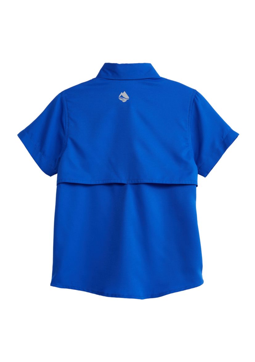 Boys 4-7 Short Sleeve Fishing Shirt