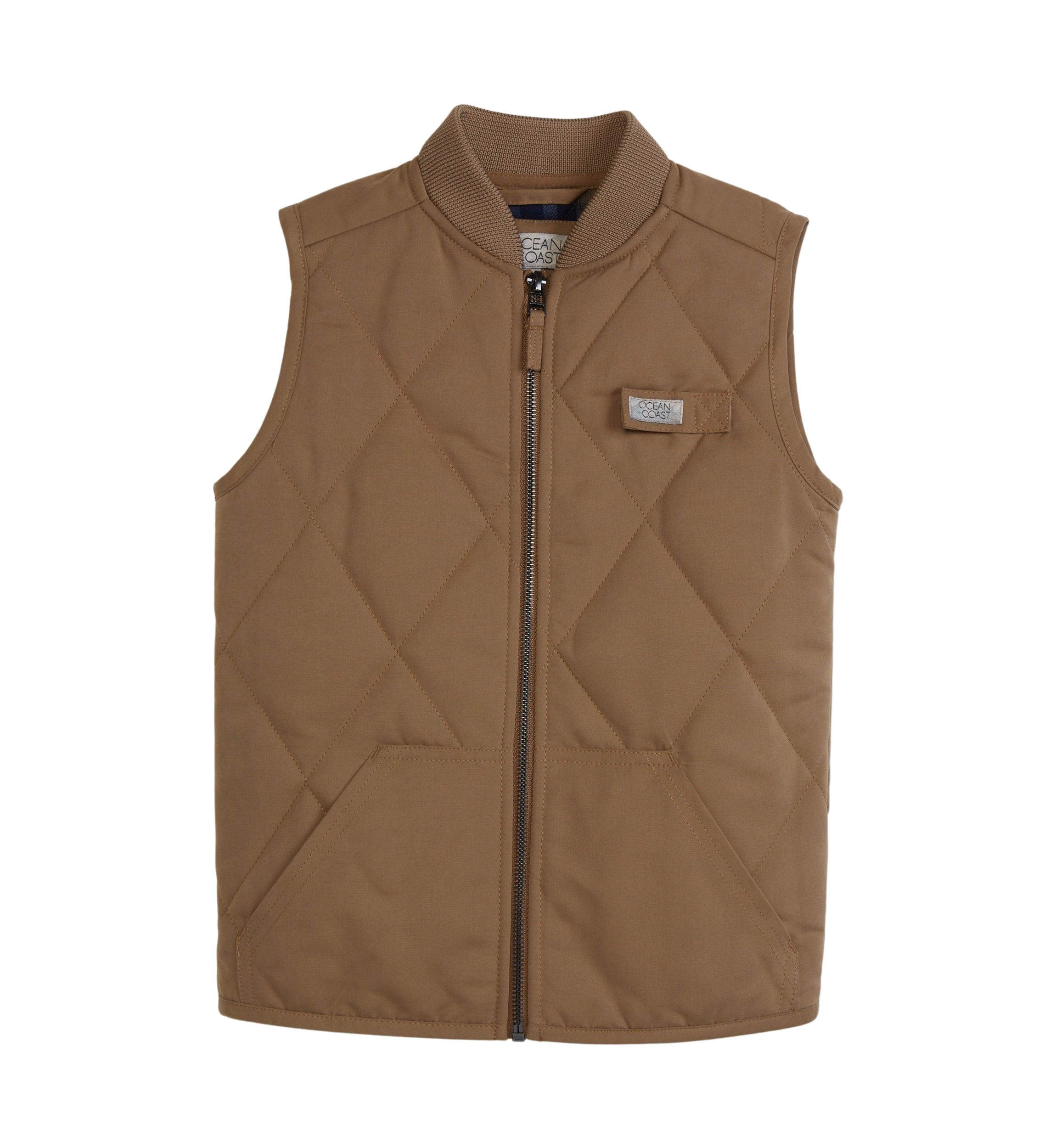 Boys 4-7 Flannel Lined Quilted Vest