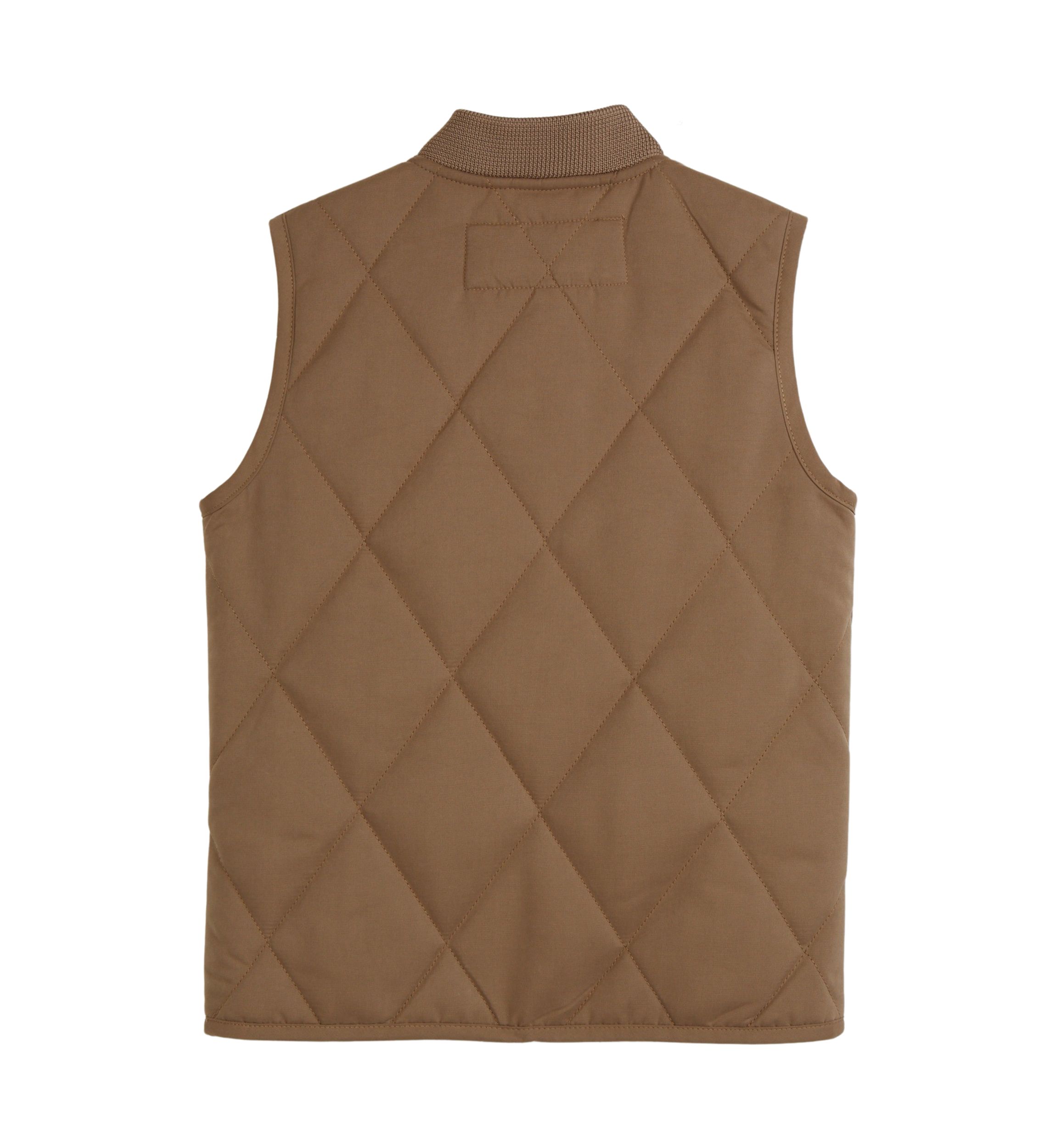 Boys 4-7 Flannel Lined Quilted Vest