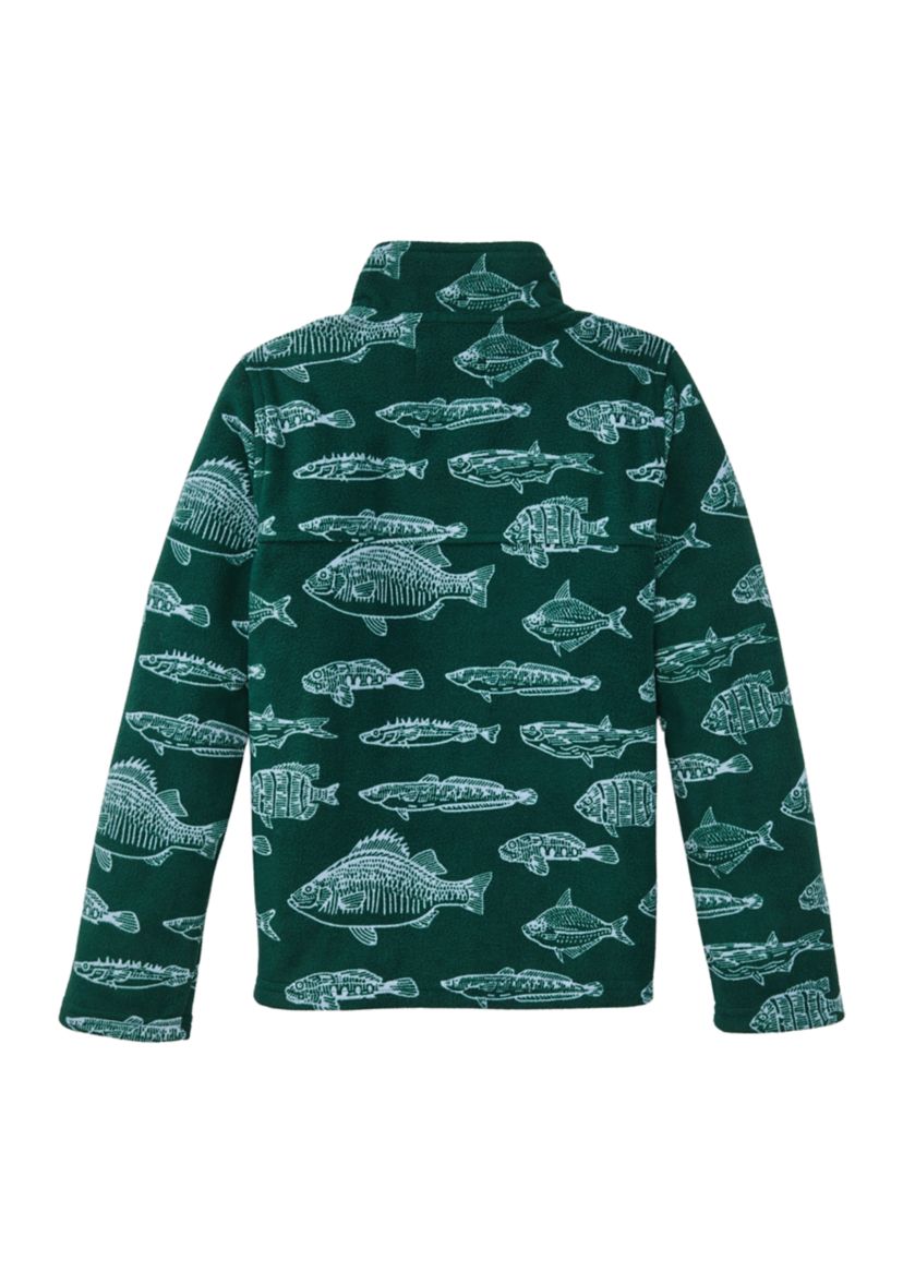 Boys 4-7 Printed Microfleece Jacket 