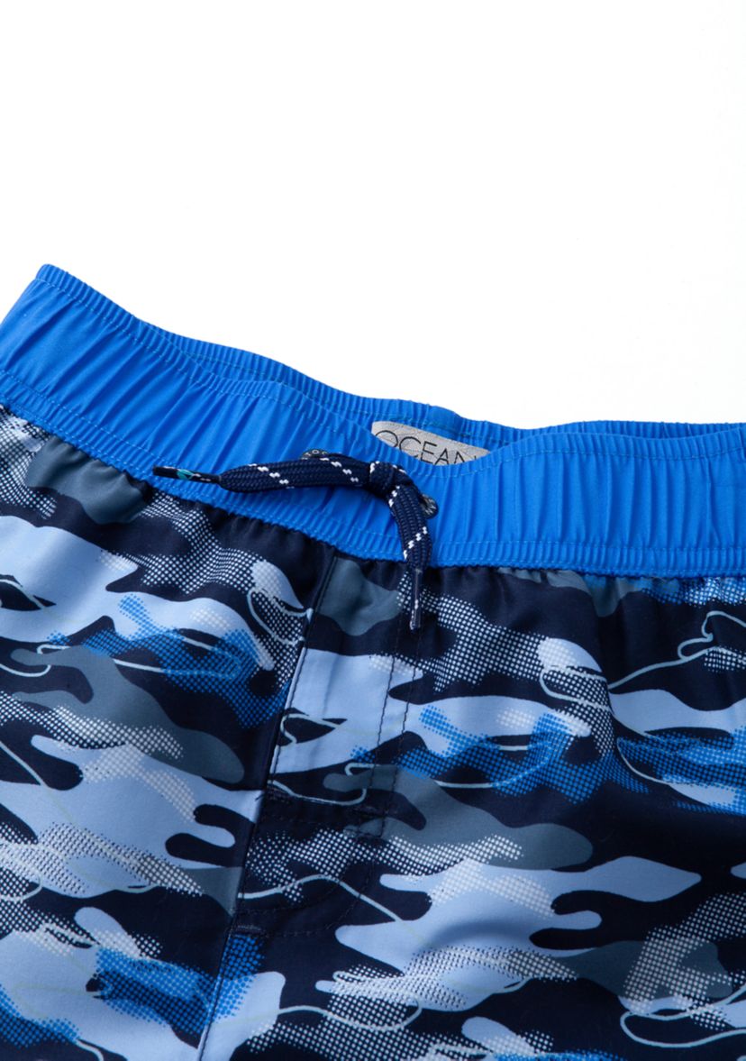 Boys 4-7 Printed Swim Trunks