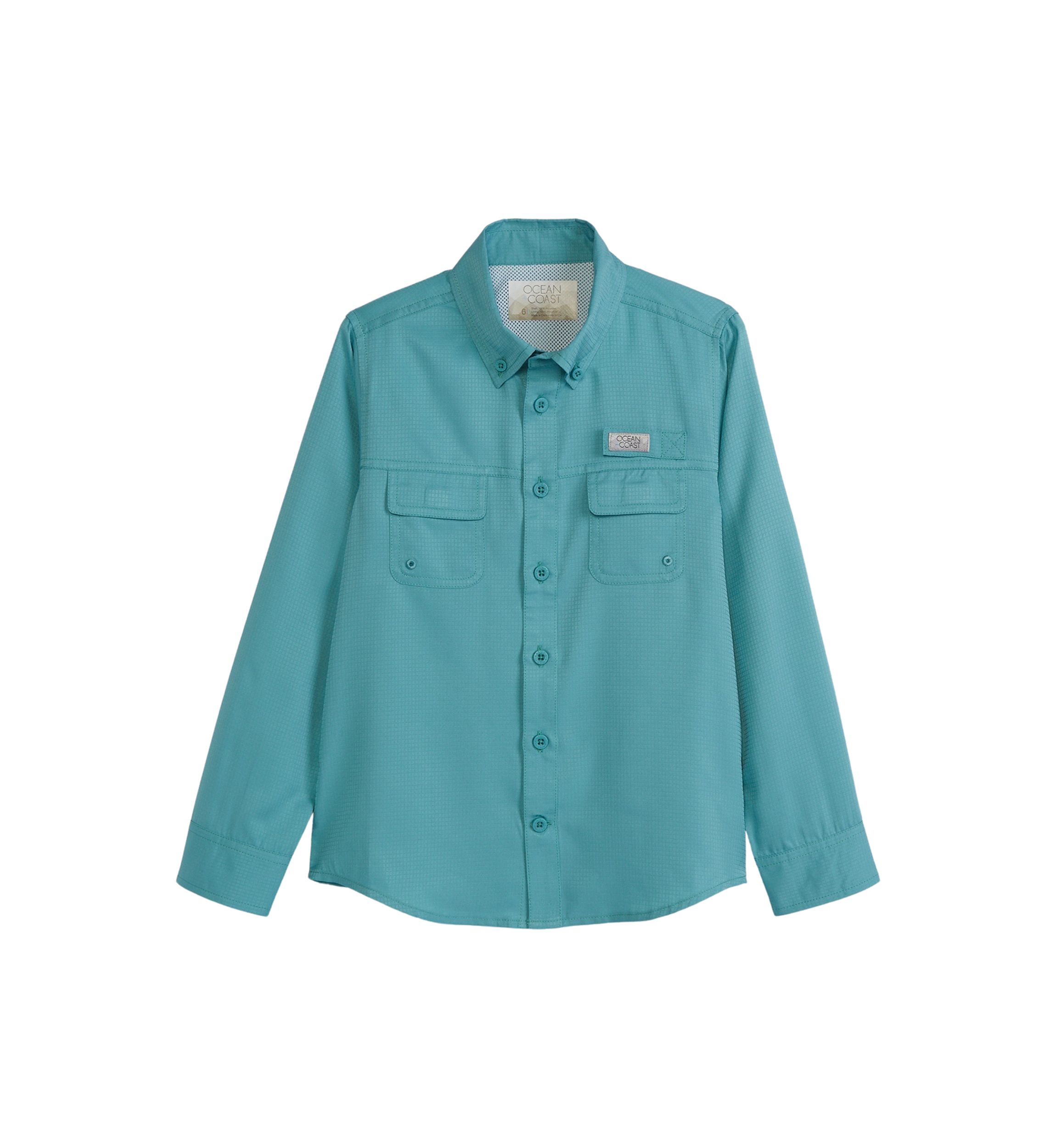 Boys 4-7 Long Sleeve Fishing Shirt