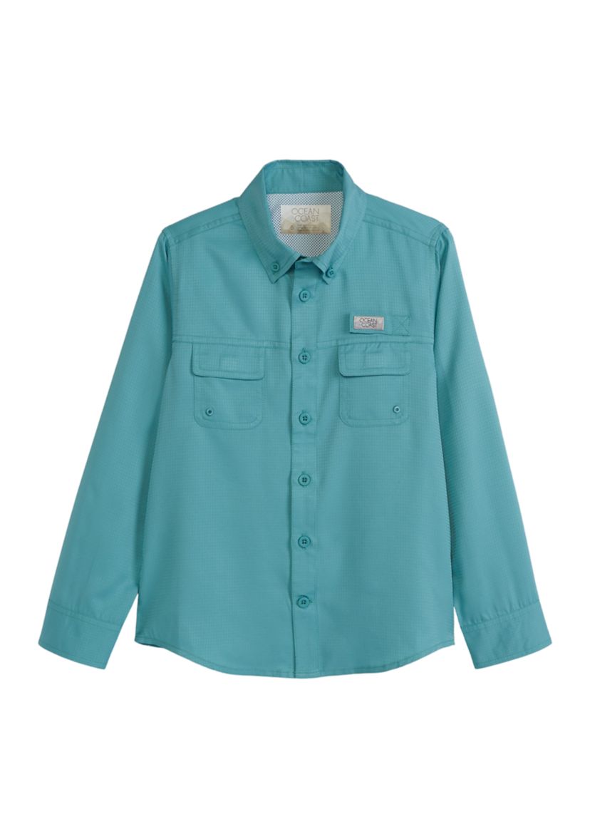 Boys 4-7 Long Sleeve Fishing Shirt