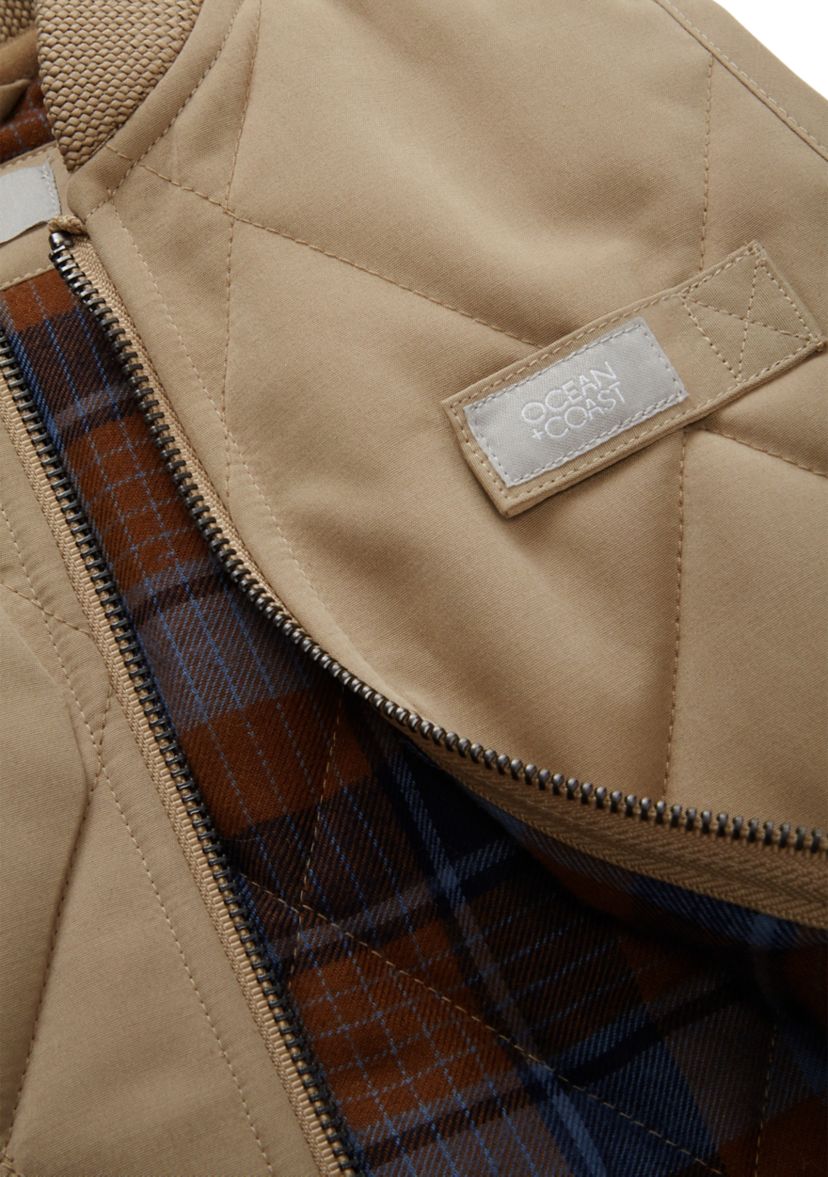 Boys 4-7 Flannel Lined Quilted Vest