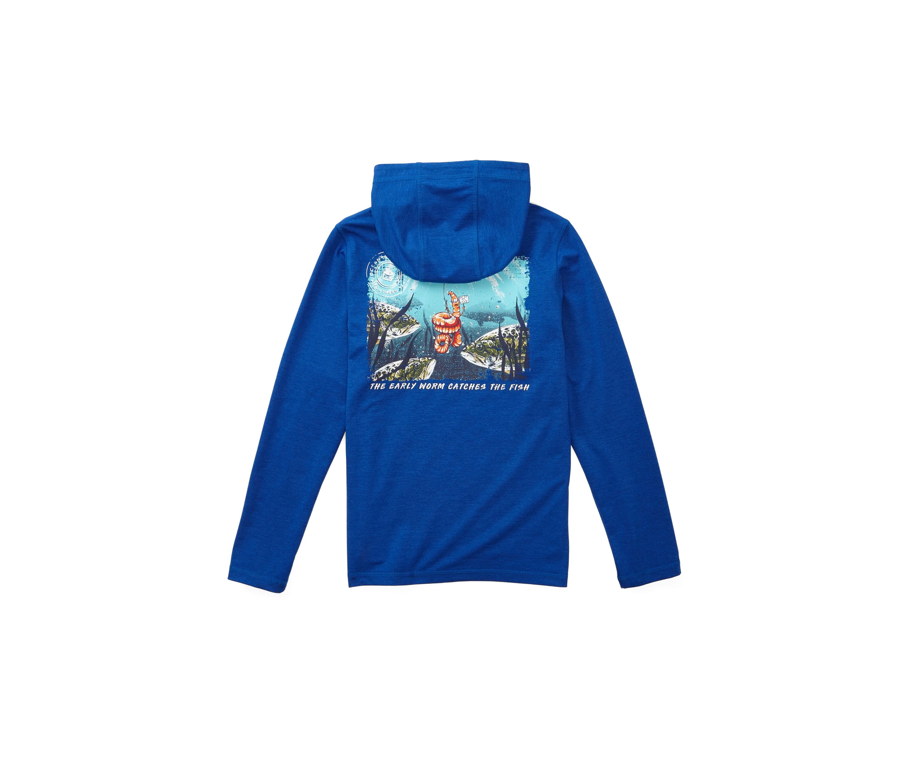 Boys 4-7 Long Sleeve Performance Graphic Hoodie