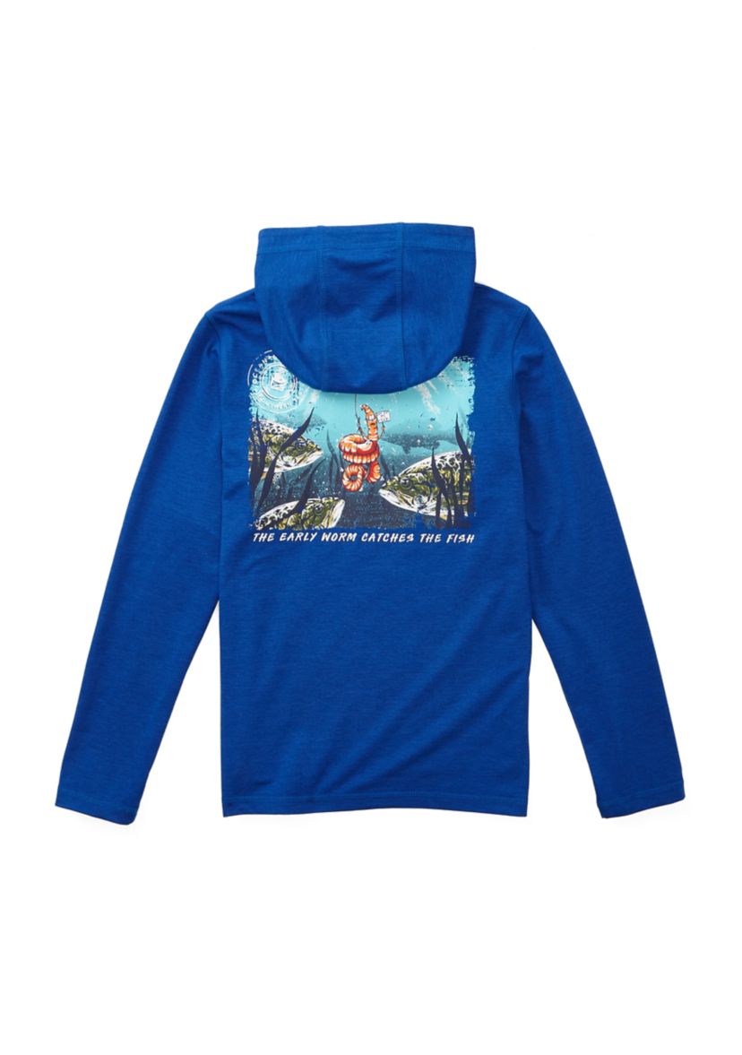 Boys 4-7 Long Sleeve Performance Graphic Hoodie