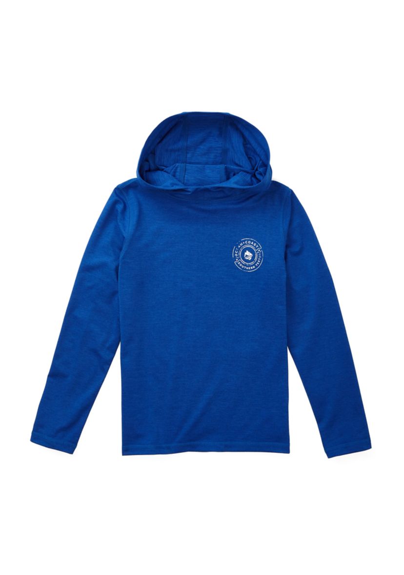 Boys 4-7 Long Sleeve Performance Graphic Hoodie