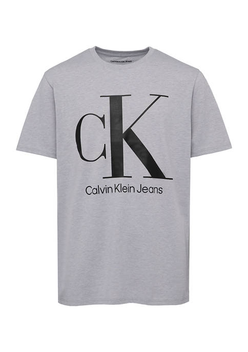 Calvin Klein Boys 8-20 Short Sleeve Big Logo