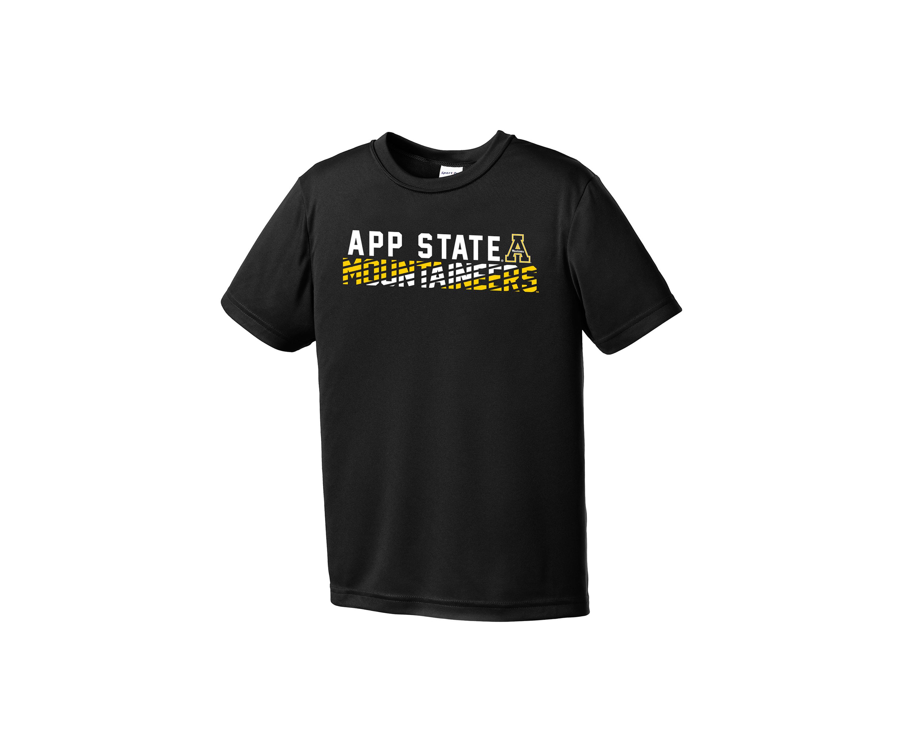 Youth NCAA Appalachian State Mountaineers Diagonal Graphic T-Shirt